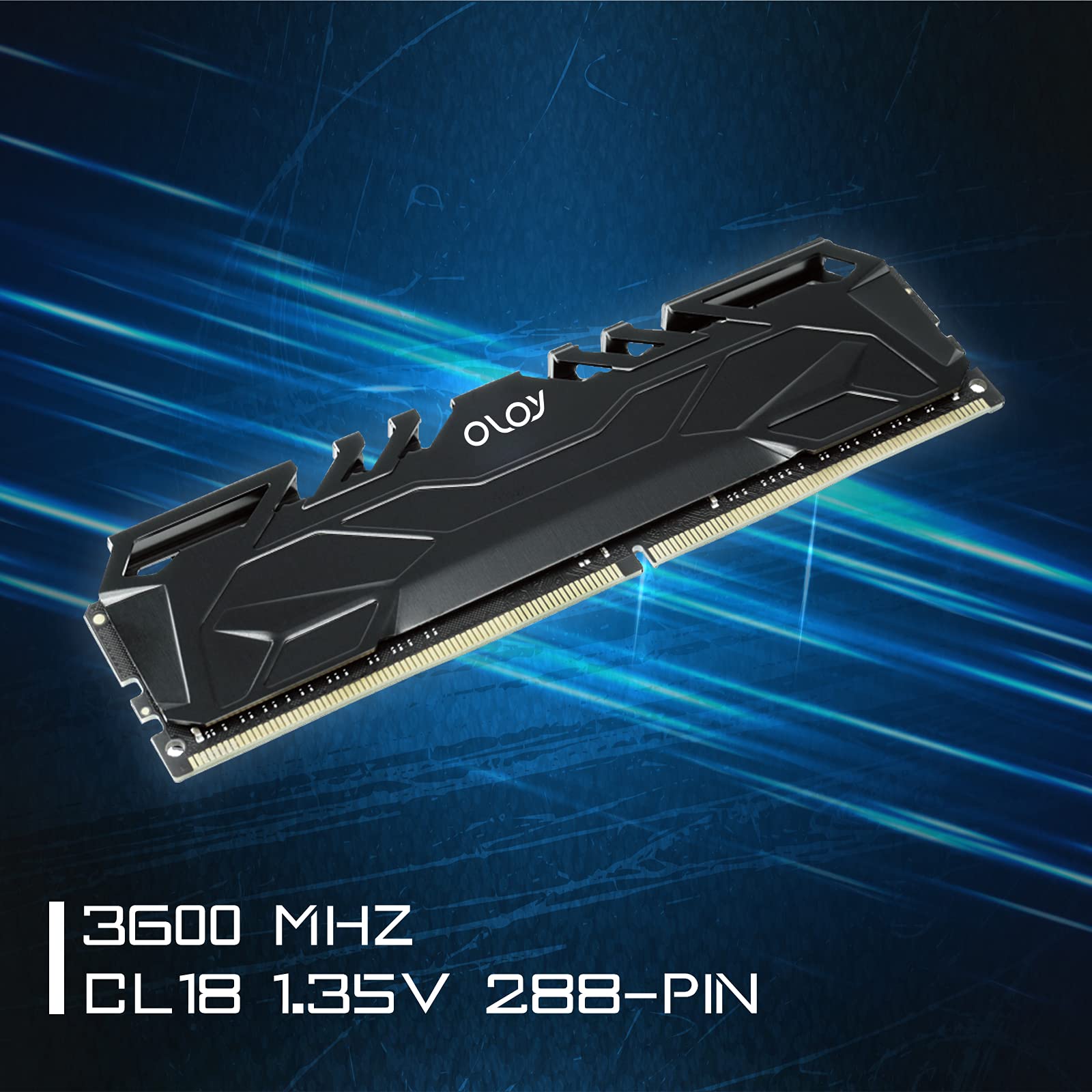 Oloy Ddr4 Ram 32Gb (2X16Gb) 3600 Mhz Cl18 1.35V 288 Pin Desktop Gaming Udimm (Md4U1636181Chkda)