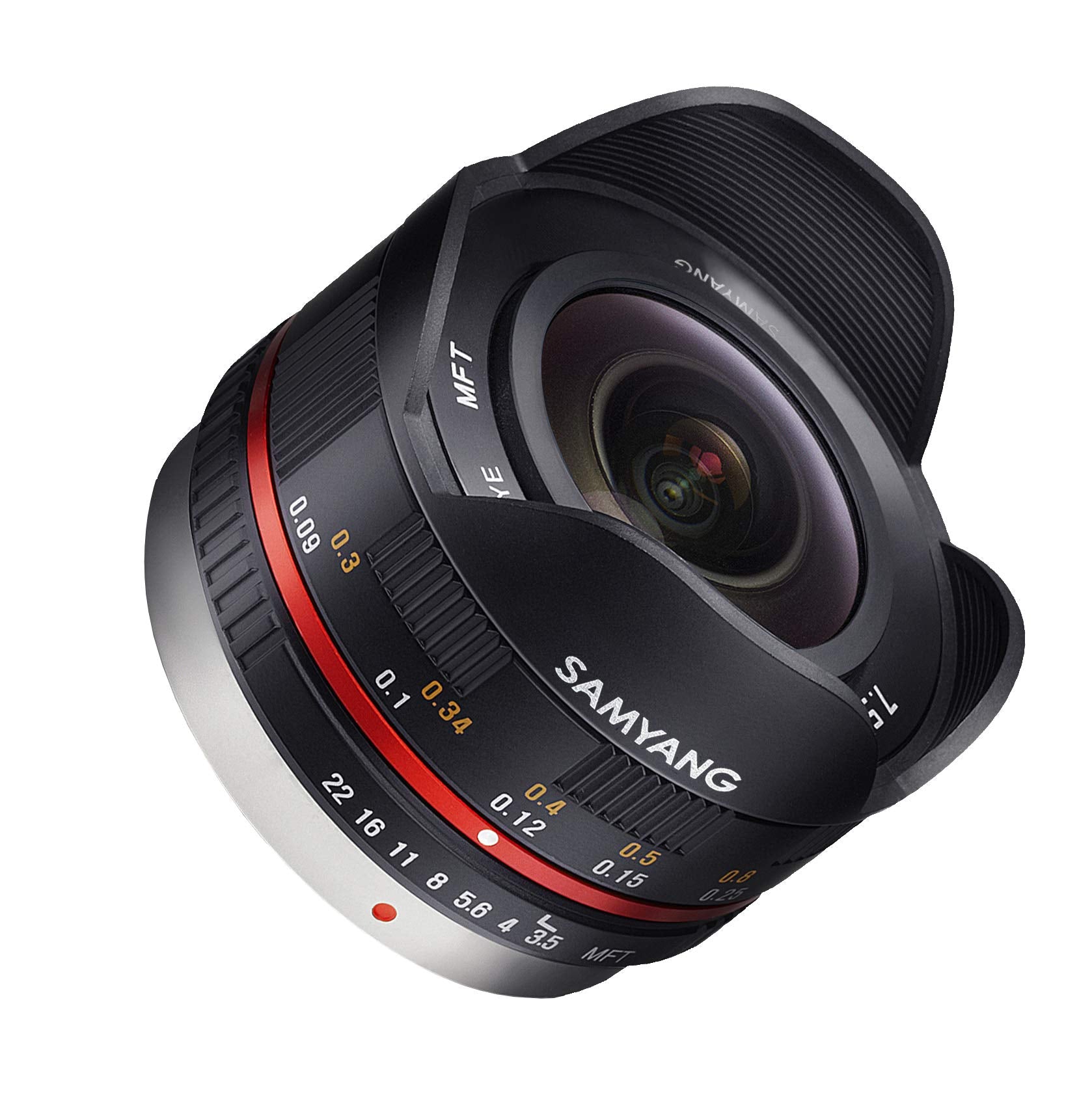 Samyang SY75MFT-B 7.5mm f/3.5 Lens for Micro Four Thirds