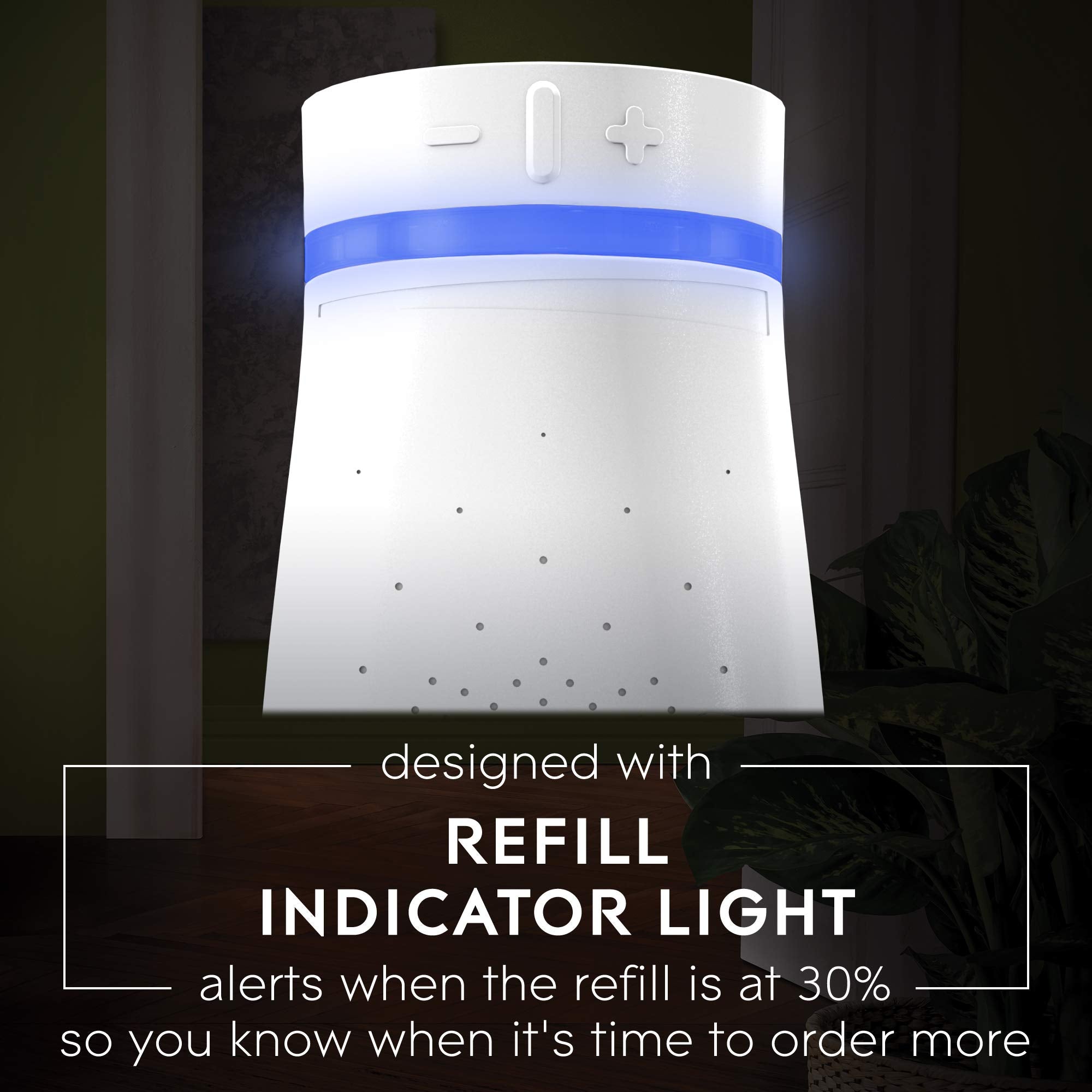 Glade Plugin Plus Air Freshener Warmer, Holds Scented Oil Refill, 1 Count