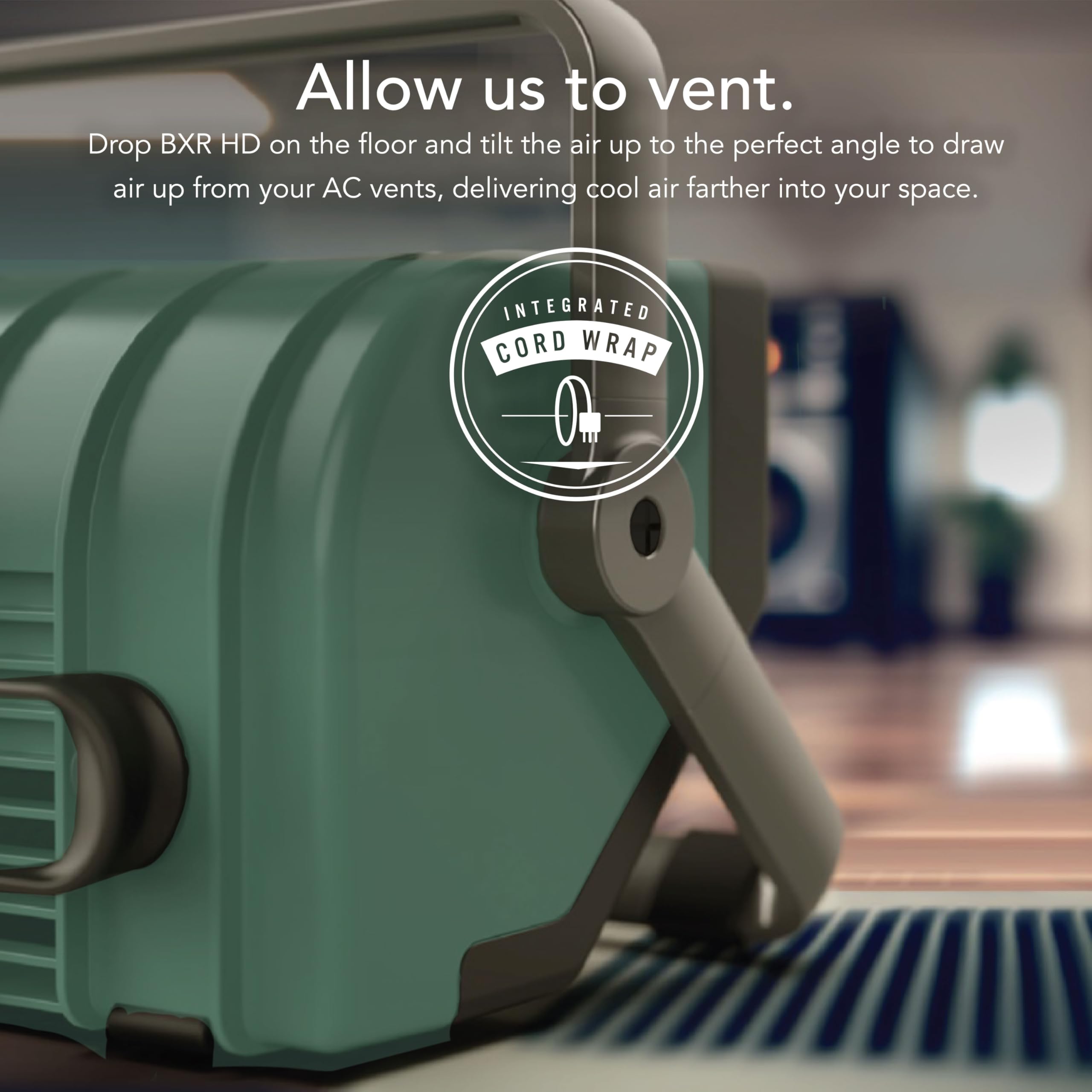 Vornado Bxr Hd Heavy Duty Air Circulator, 3 Speed High Velocity Powerful Shop Blower Fan, Multidirectional And Multipurpose Elec