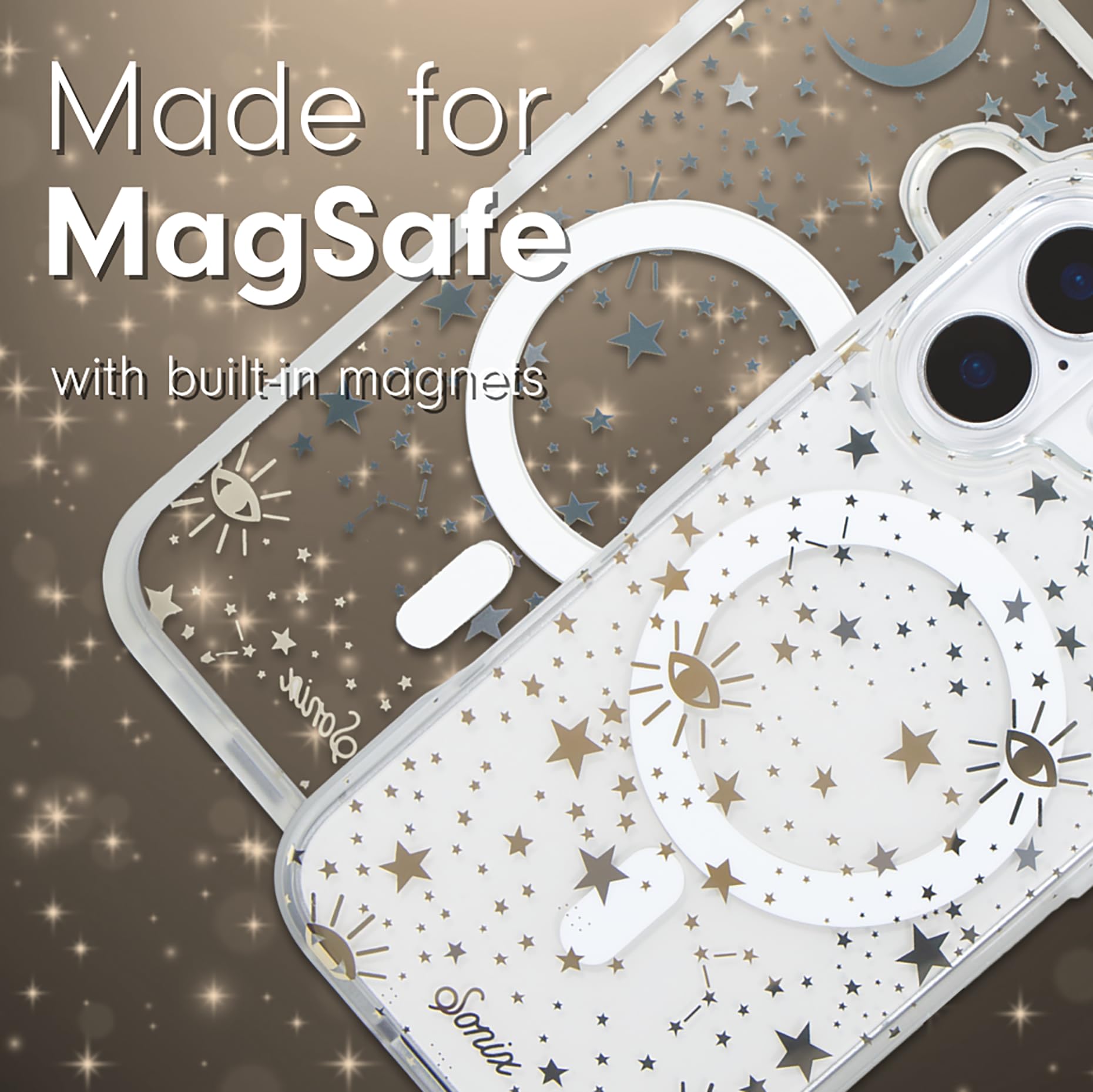 Sonix Case For Iphone 16 Plus | Compatible With Magsafe | 10Ft Drop Tested | Cosmic Stars