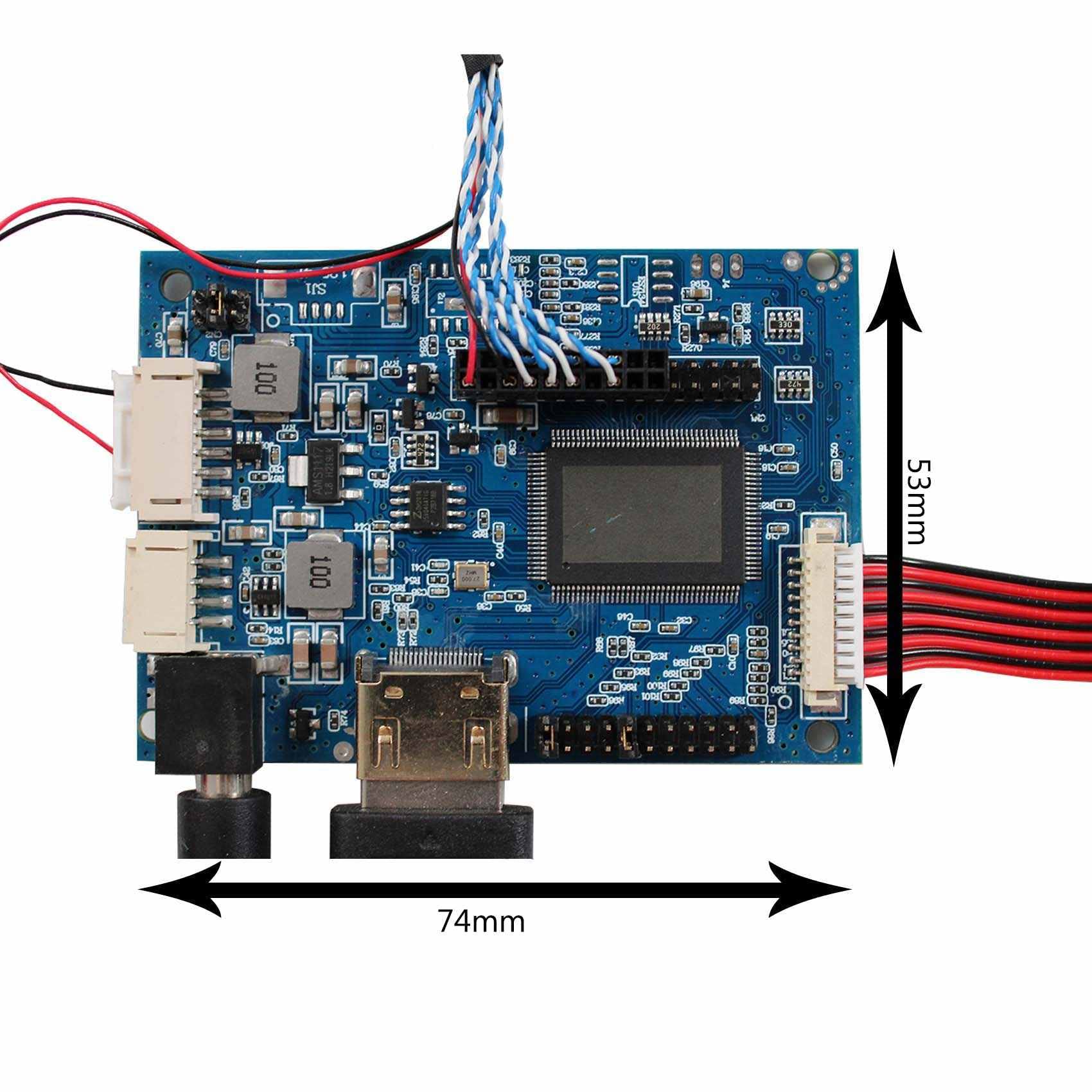 Vsdisplay 7' 7 Inch 800�600 4:3 Claa070Ma0Acw Lcd Screen Tft Monitor And Hd Mi Lcd Controller Board 60 Pin