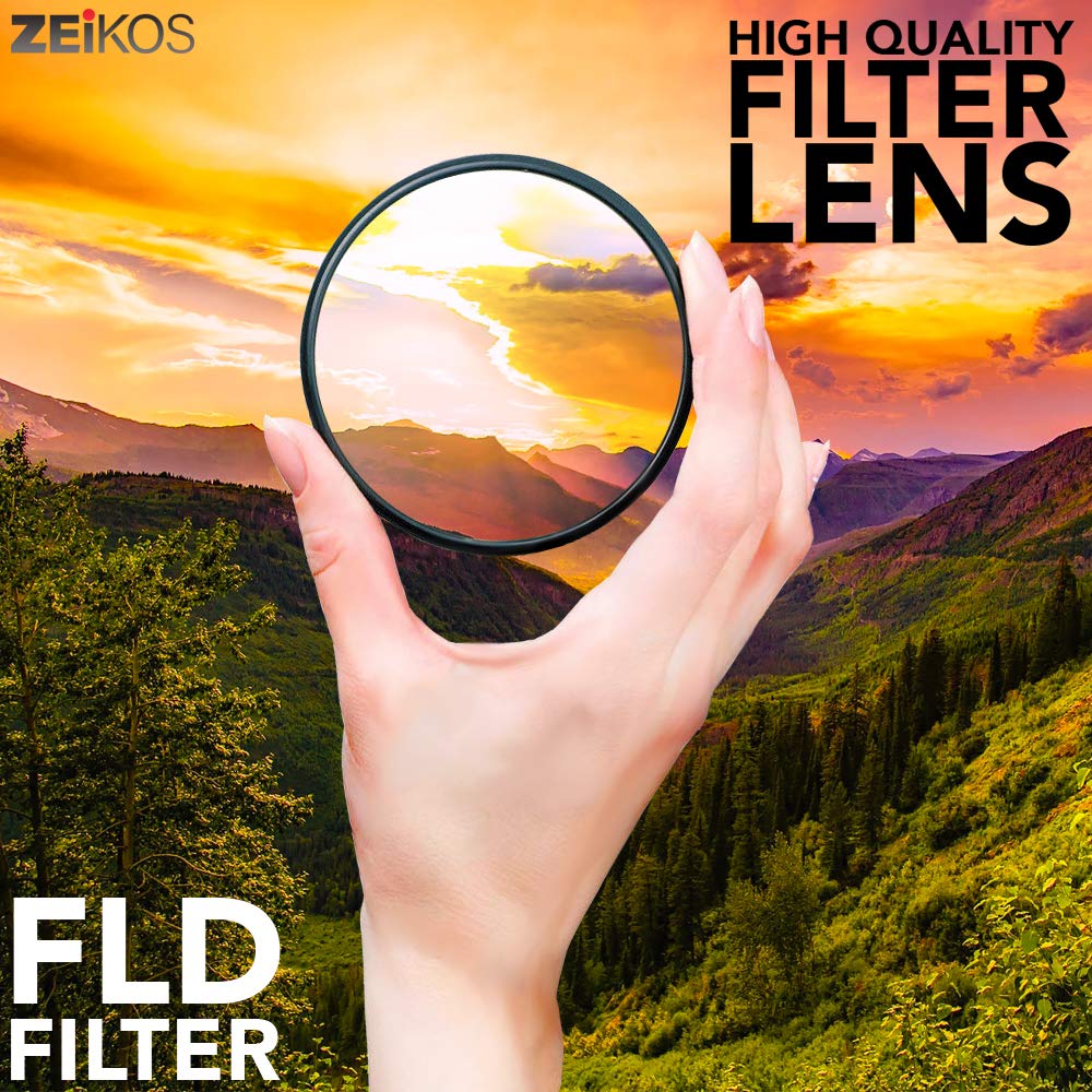 67Mm Zeikos Photo Professional Photography Filter Kit (Uv, Cpl Polarizer, Fld) For Camera Lens With 67Mm Filter Thread + Filter