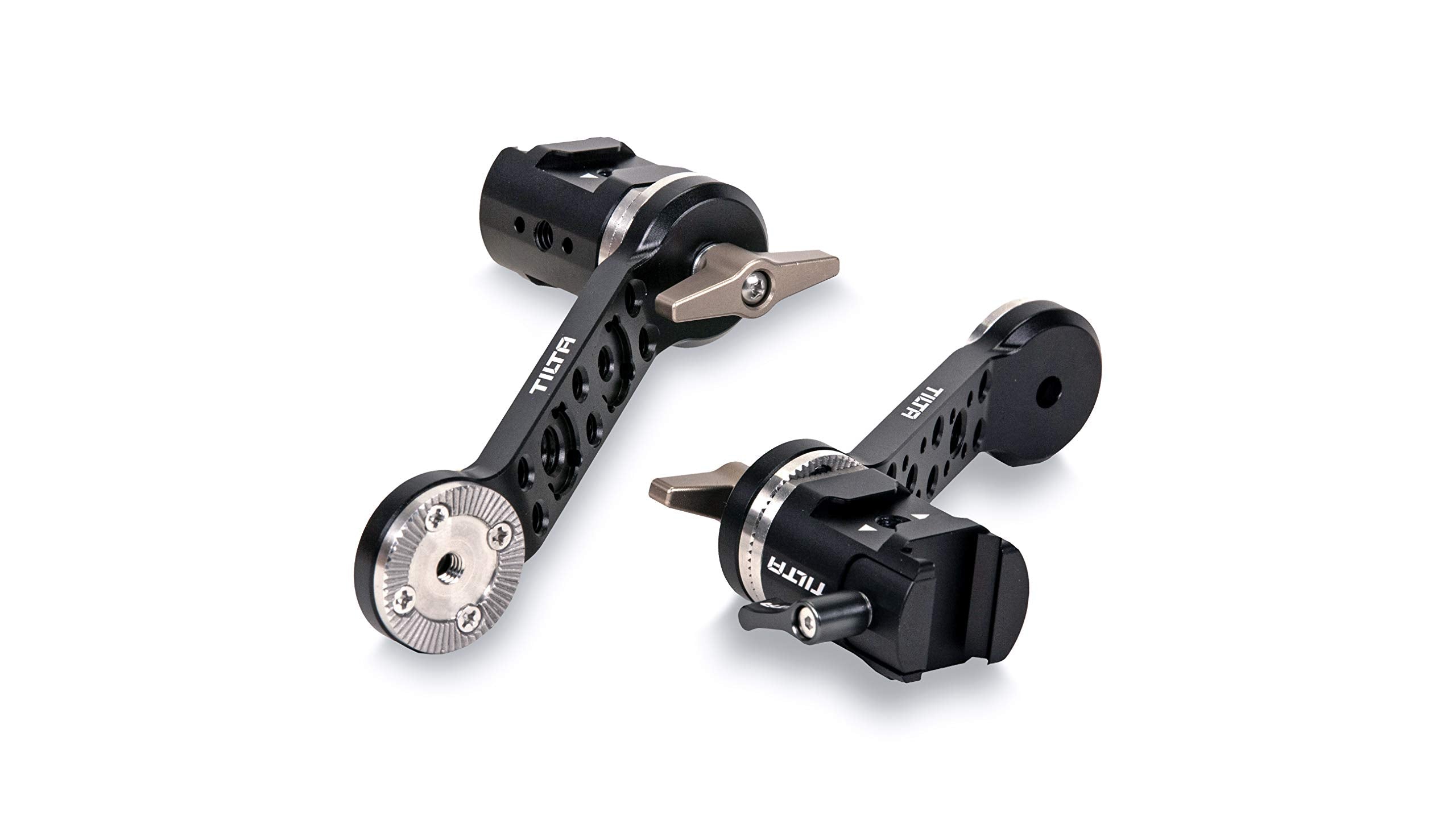 Tilta Adjustable Nato Rail Extender Arms | Compatible With Rs4 Pro / Rs4 / Rs3 Pro | Additional Points For Gimbal, Compatible With Any Handle That Connects Via Rosette