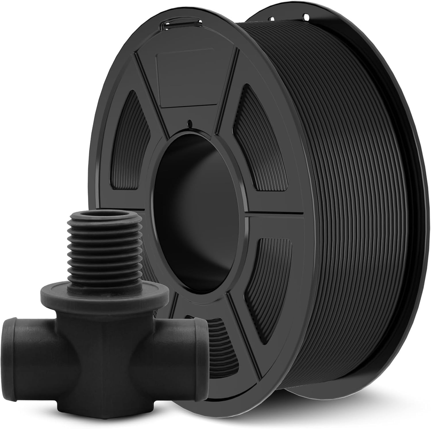 JAYO ASA Filament 1.75mm Black 1KG, UV & Weather Resistant 3D Printer Filament Perfect for Outdoor Functional Parts, Dimensional