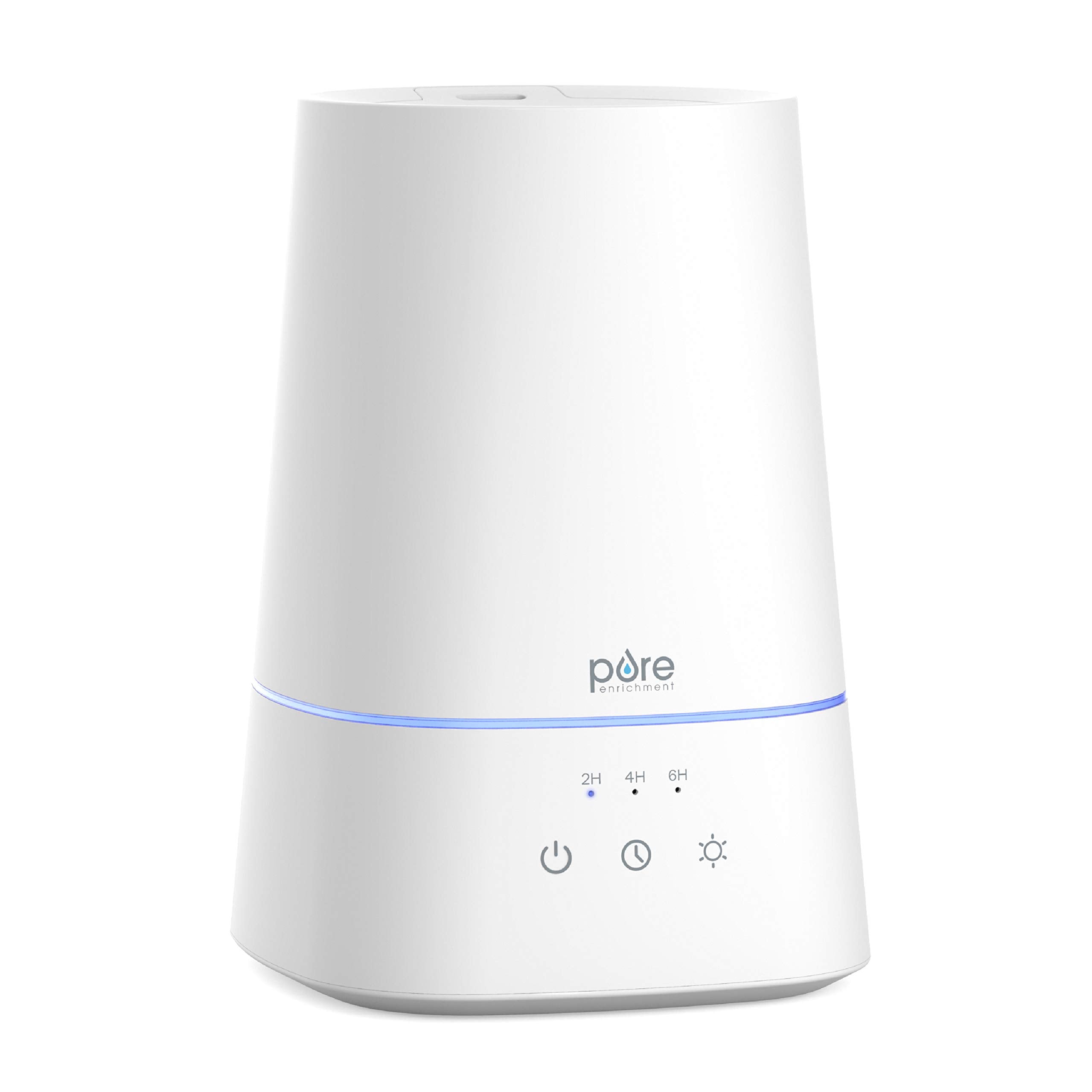 Pure Enrichment Hume Max   Easy Top Fill Ultrasonic Cool Mist Humidifier, 3.7 L (1 Gallon) Tank, 3 Mist Settings + Auto Shut Off
