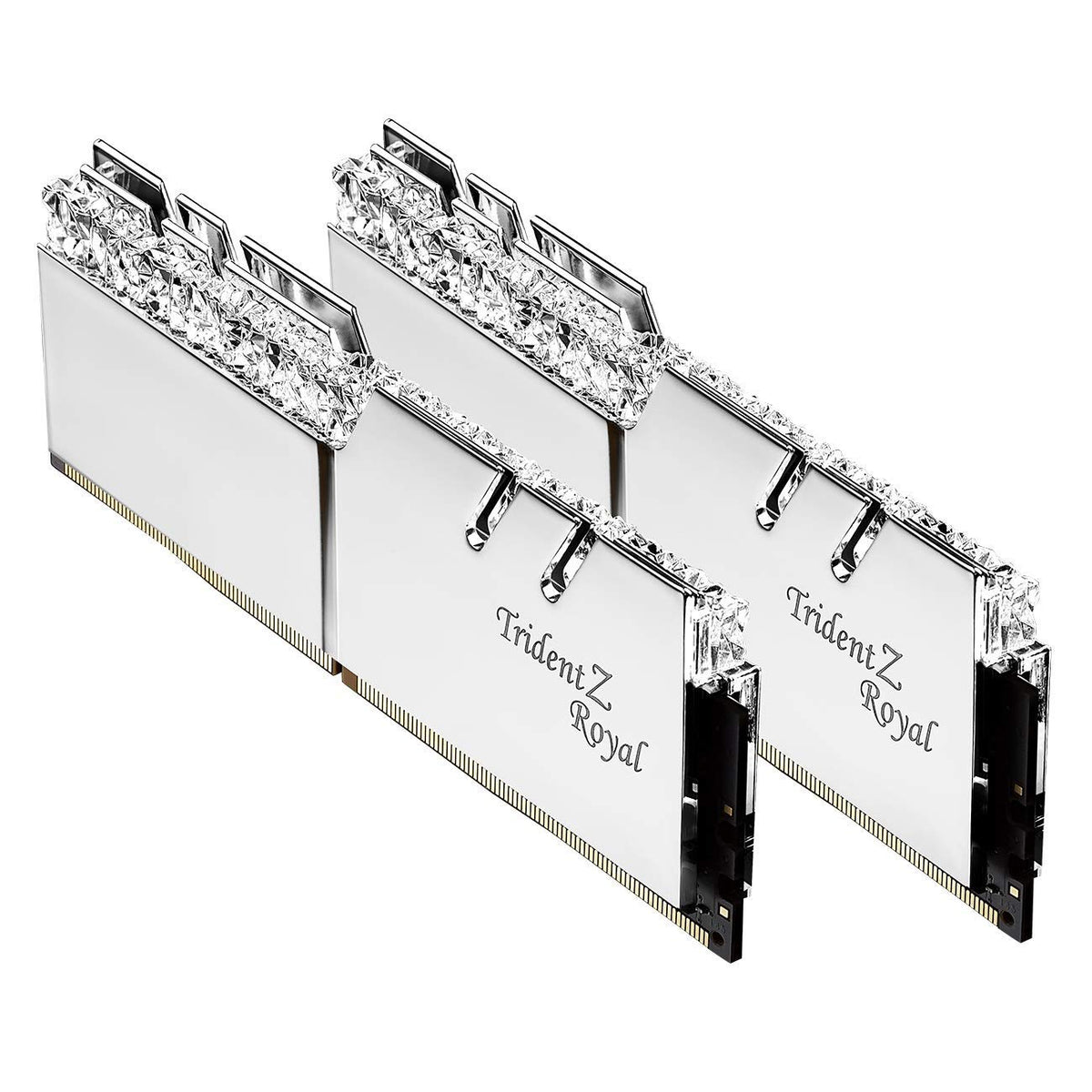G.Skill Trident Z Royal Series (Intel Xmp) Ddr4 Ram 16Gb (2X8Gb) 3200Mt/S Cl16-18-18-38 1.35V Desktop Computer Memory Udimm - Si