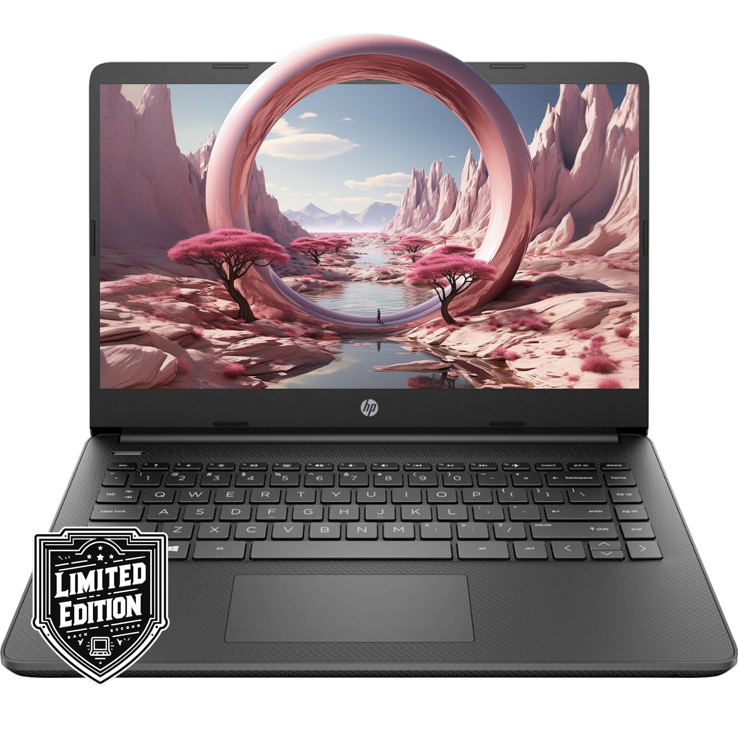 Hp 14'' Hd Laptop | Back To School Limited Edition With 1 Year Microsoft 365 | Intel Quad Core Processor | 4Gb Ram | 640Gb Stora