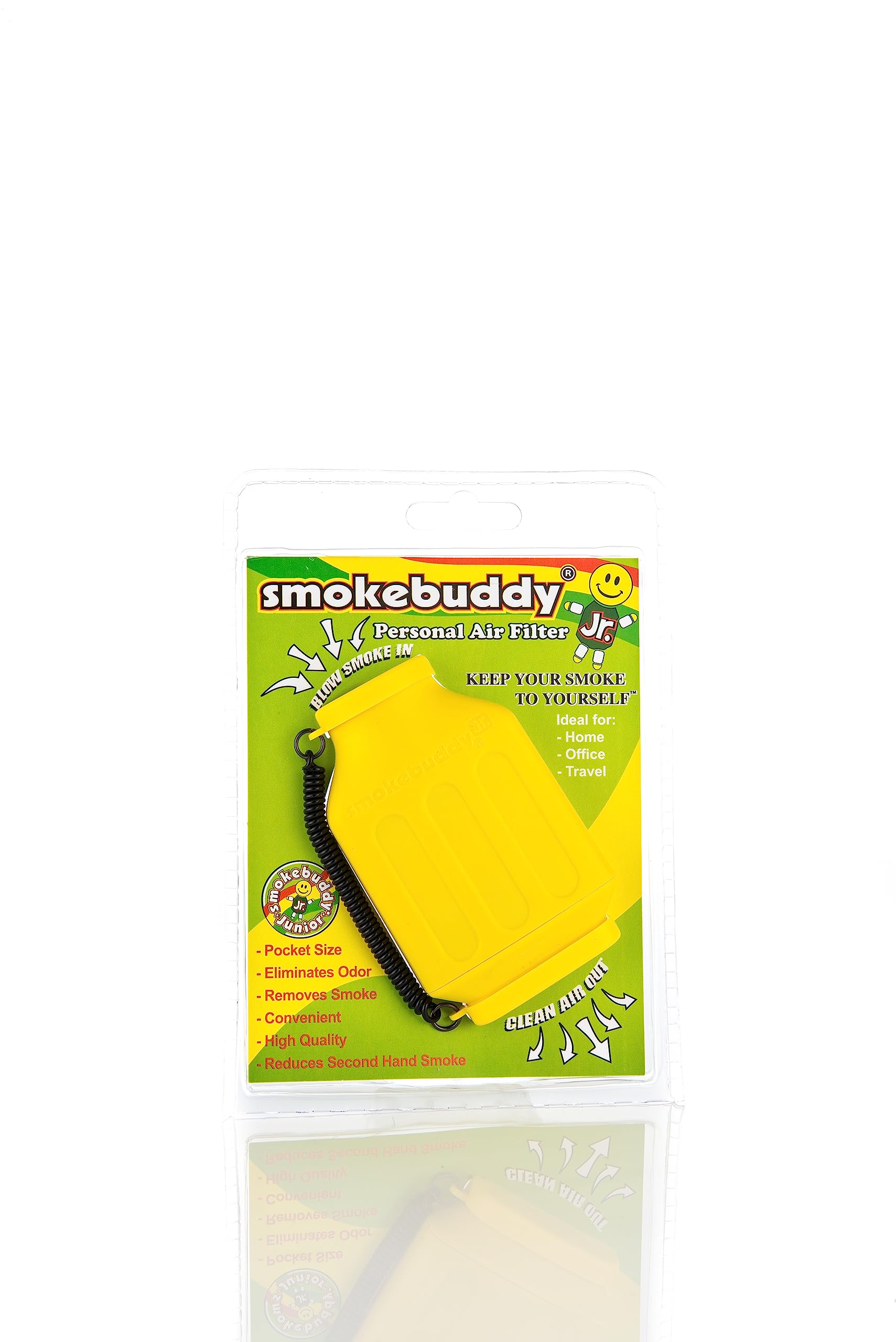 smokebuddy Air Filter, 1 Count (Pack of 1), Yellow