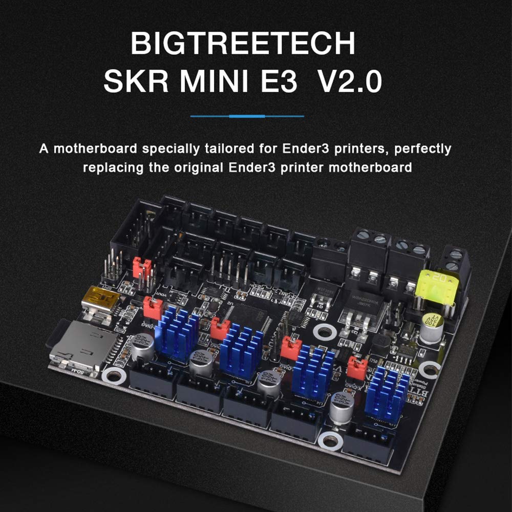 Bigtreetech Skr Mini E3 V2.0 Control Board+Tft35 E3 V3.0.1 Touch Screen Display 32Bit Silent Board Integrated With Tmc2209 Uart