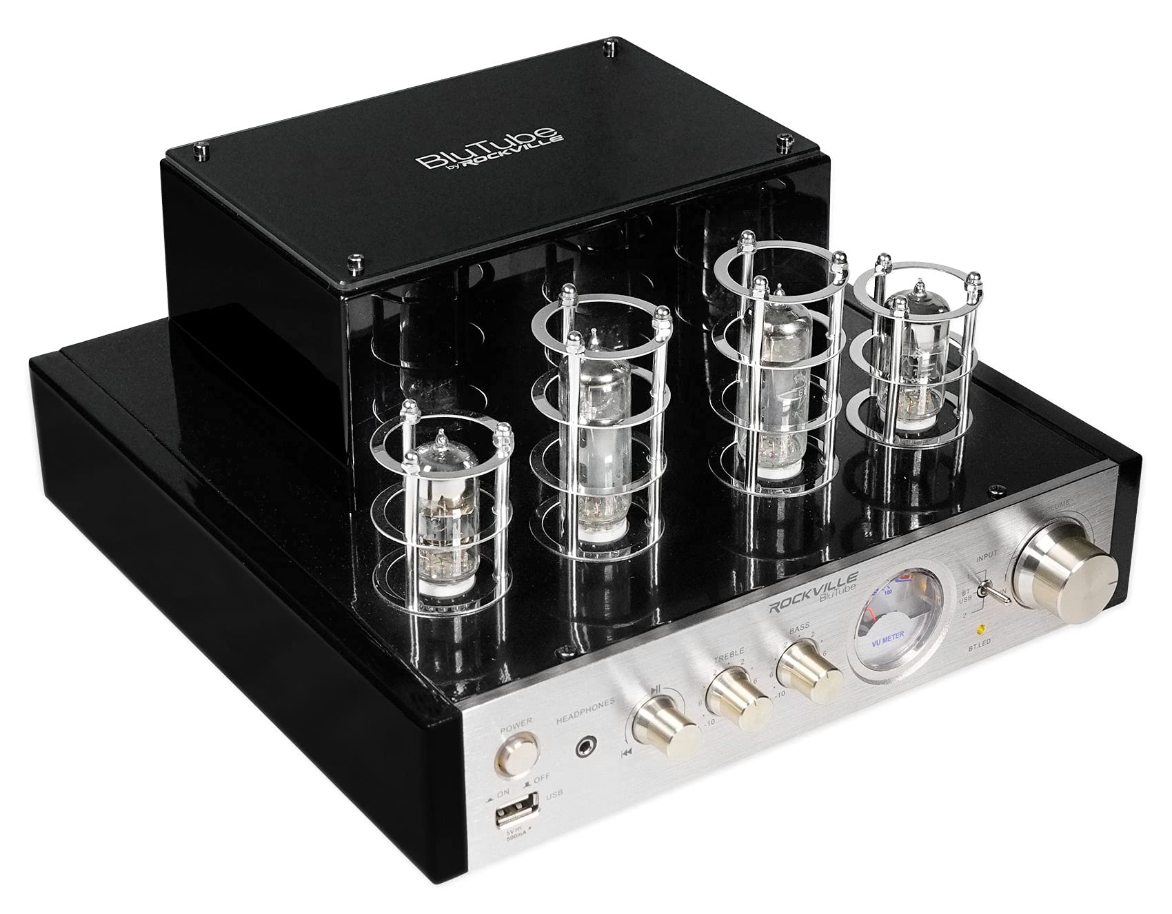 Rockville Blutube Sg 70W Tube Amplifier/Home Theater Stereo Receiver W/Bluetooth