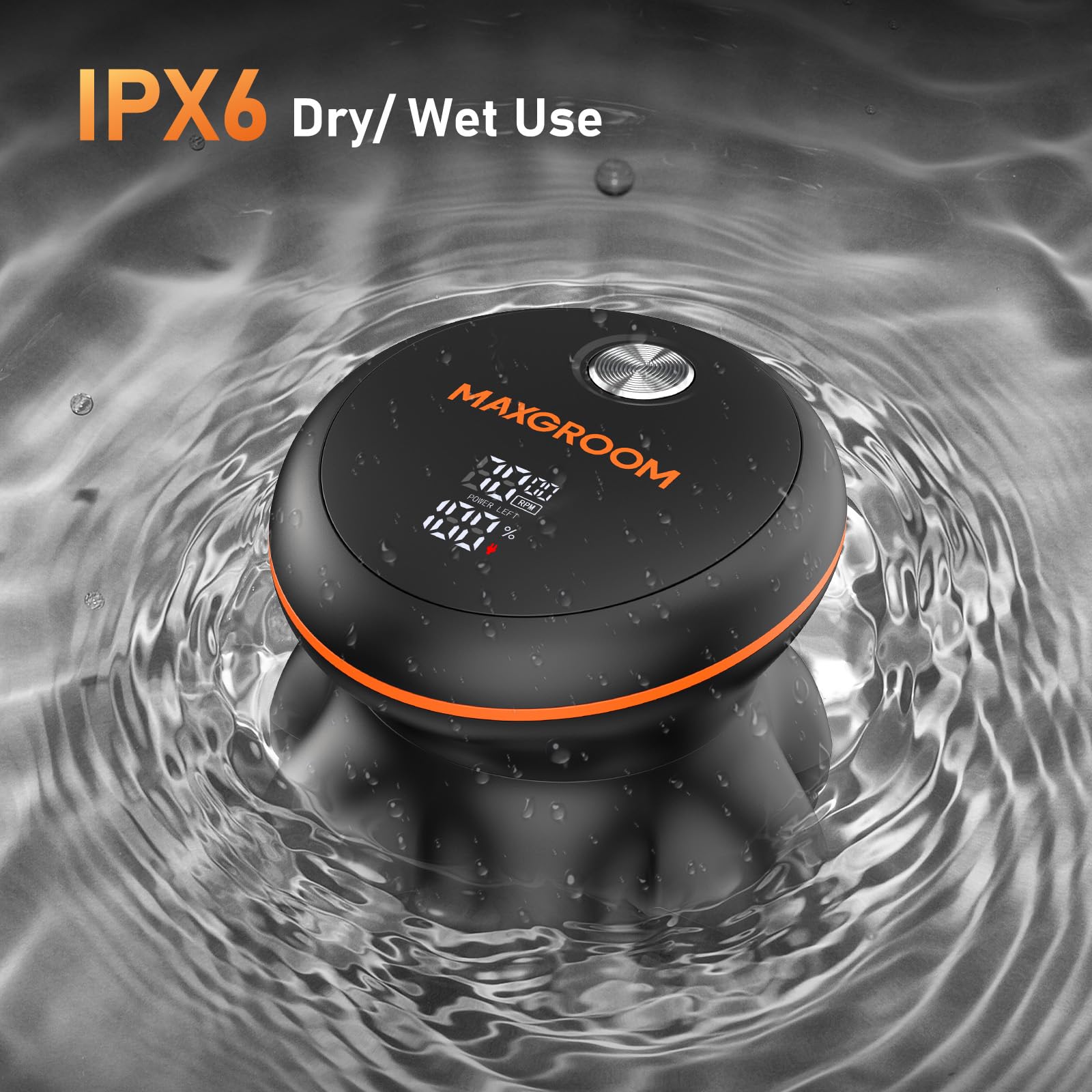 Maxgroom 7D Head Shavers For Bald Men   Wet/Dry Electric Razor With Flexible Blades, Close Shave, Cordless Rechargeable, Waterpr