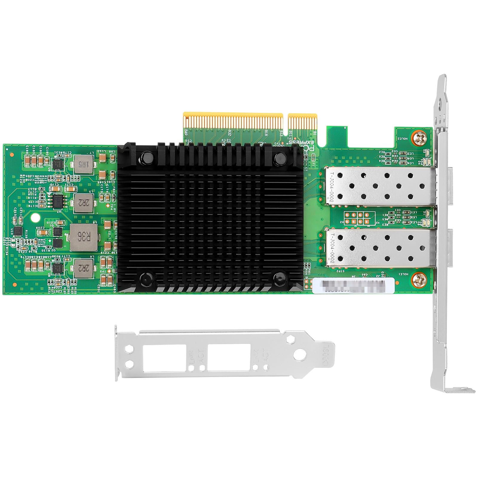 25Gbe Pci E Dual Sfp28 Port Ethernet Network Adapter, Pci Express 4.0 X8 Ethernet Lan Adapter With Intel E810  Xxvam2 Controller