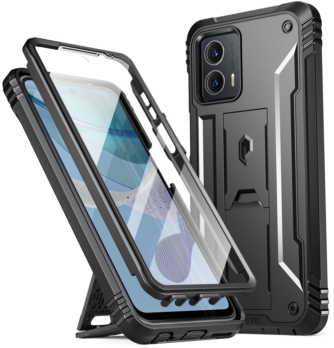 Poetic Revolution Case For Motorola Moto G 5G 2023 [Not For 2022 Version], [20Ft Mil Grade Drop Tested], Full Body Rugged Shockp