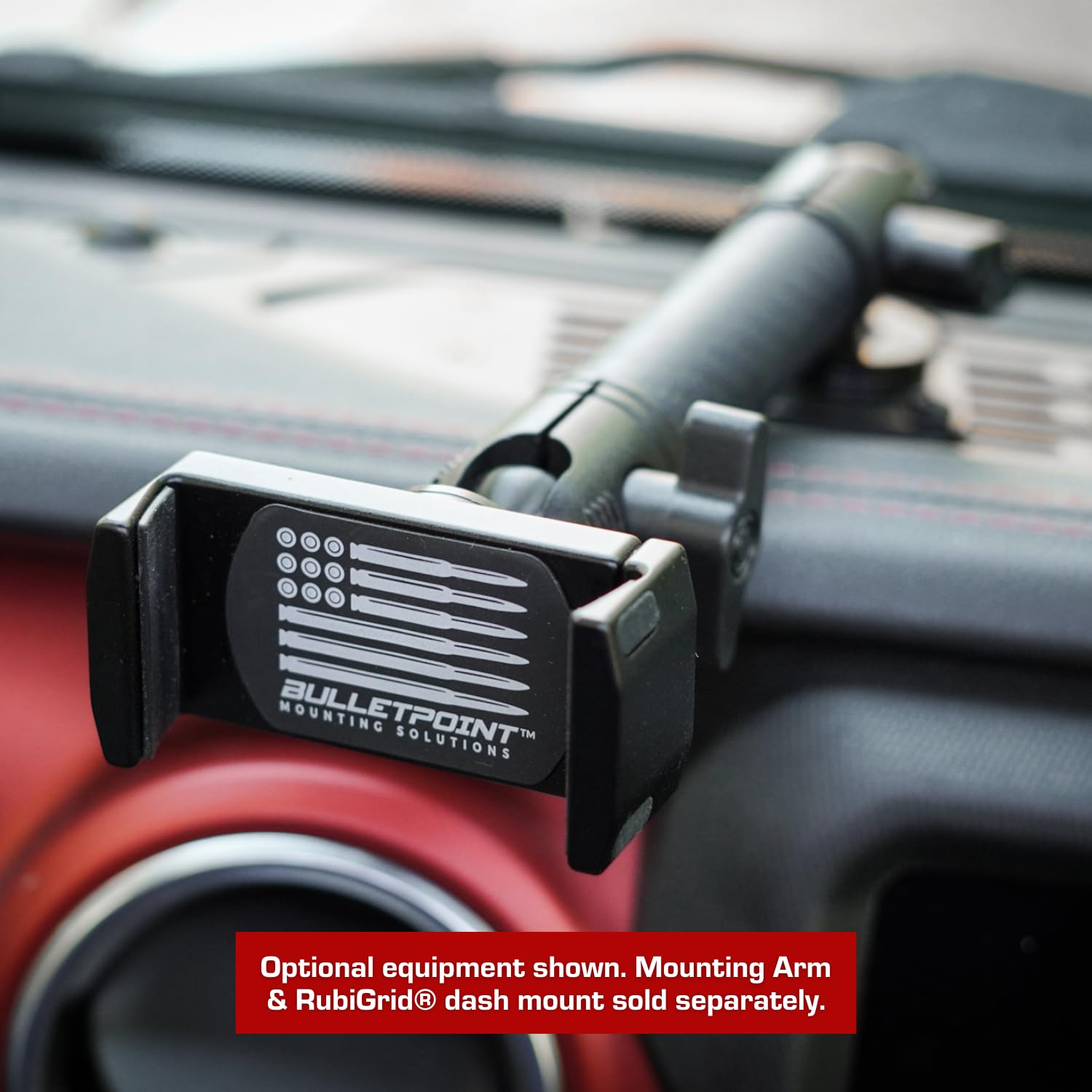 Bulletpoint Dash Mount Cell Phone Holder Compatible With Iphone And Android Smartphones - 20Mm (0.787 Inches) Attachment Ball