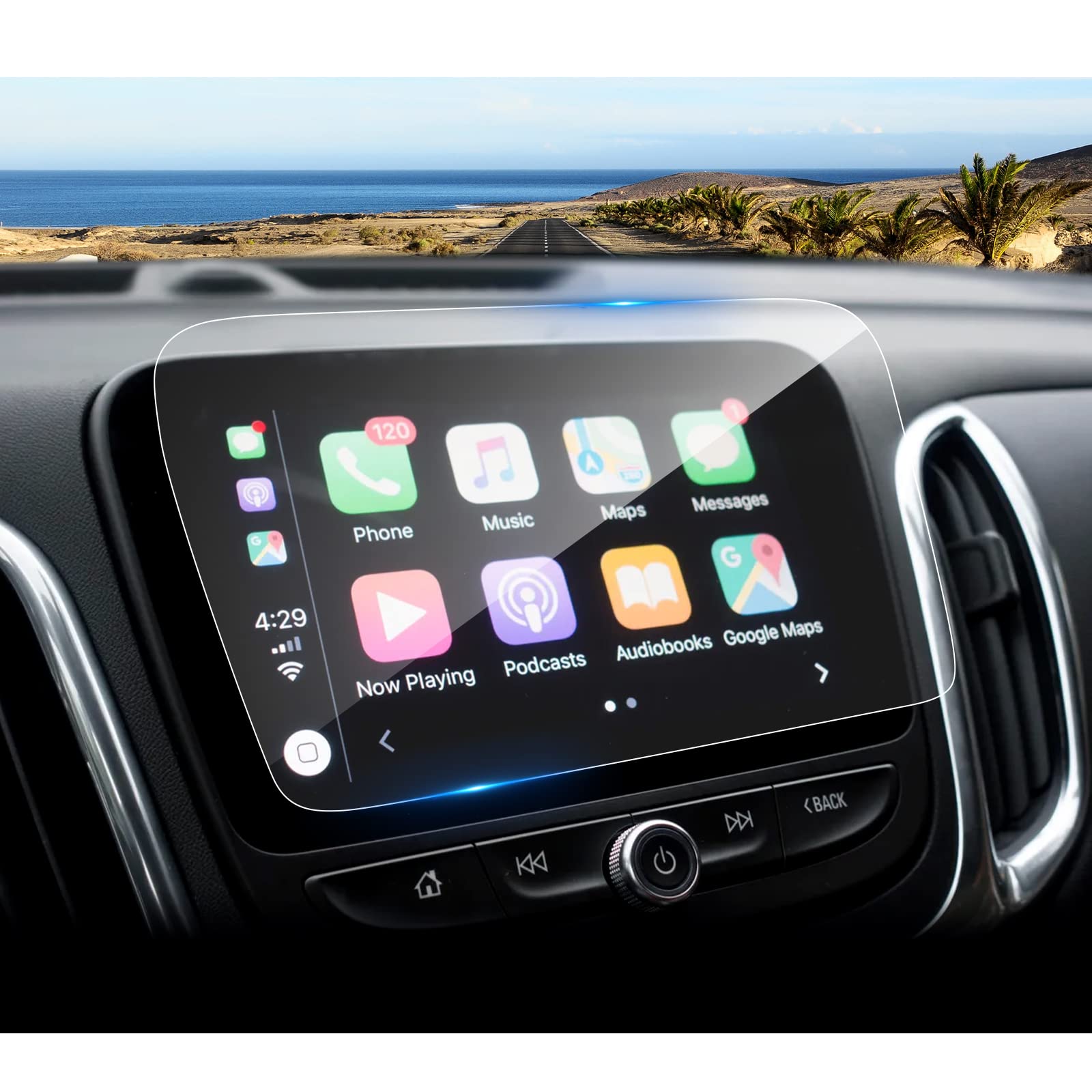 Coleya 2024 Chevy Equinox Screen Protector For Chevrolet Equinox (Premier/Rs/Lt) 8 Inch Touch Screen, 2024 Chevy Equinox Tempere