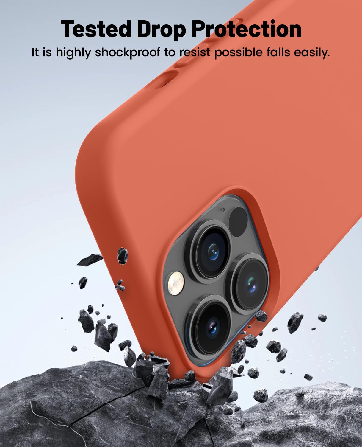 Otofly For Iphone 14 Pro Case [Compatible With Magsafe] Full Body Silicone Shockproof Slim Thin Phone Case For Iphone 14 Pro 6.1