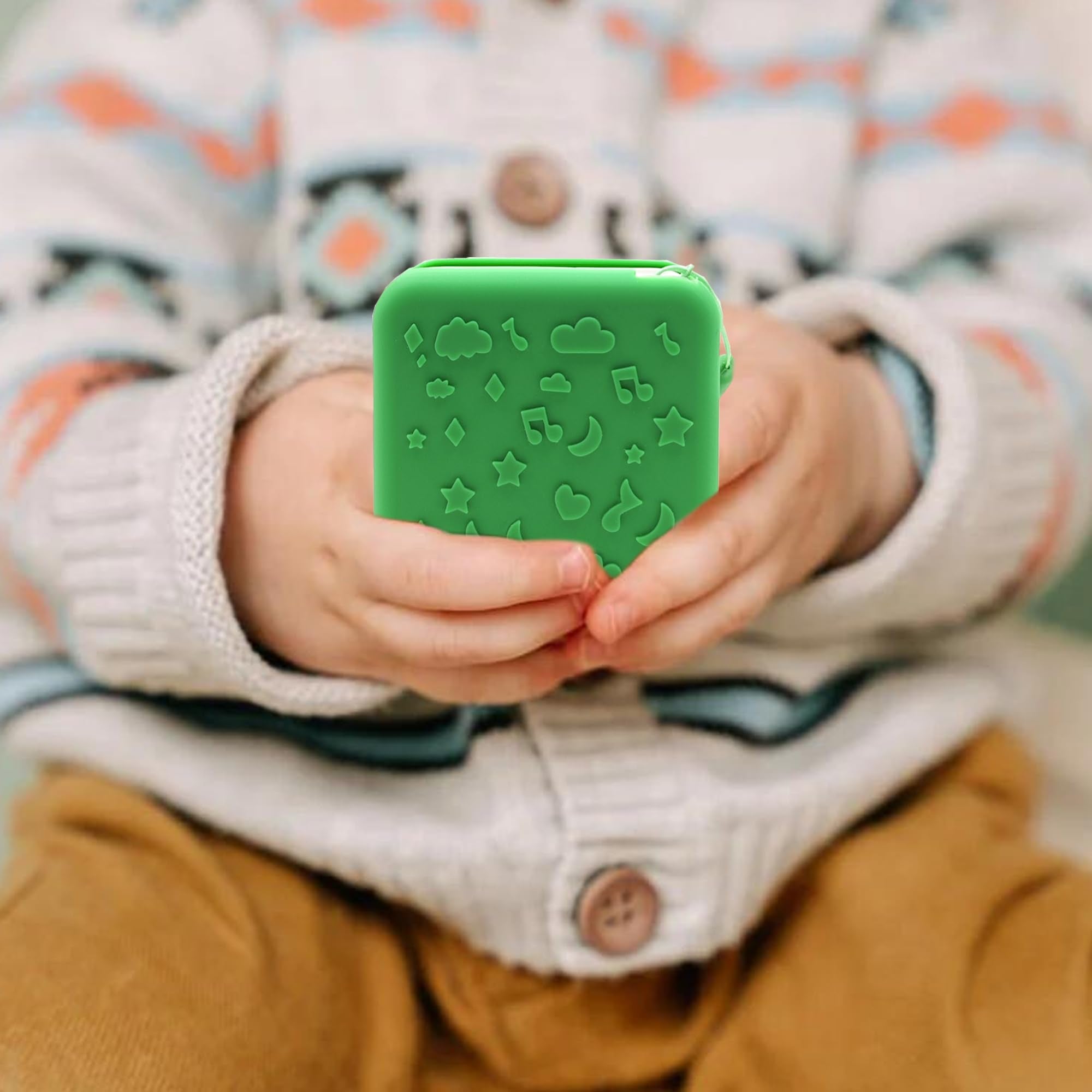 Leotube Silicone Shell Cover Case For Yoto Mini Player, Silicone Protective Sleeve Case Compatible With Yoto Mini Bluetooth Spea