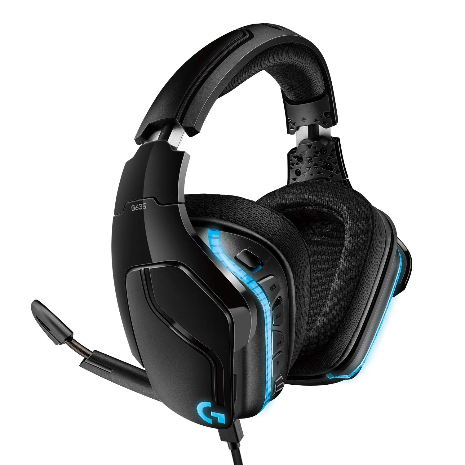 Logitech G635 Dts, X 7.1 Surround Sound Lightsync Rgb Pc Gaming Headset