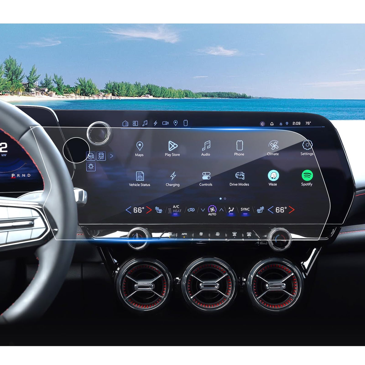 Coleya (2Pc) 2024 Chevy Blazer Ev Screen Protector For Chevrolet Blazer Ev (Lt/Rs) 17.7 Inch Touch Screen, 2024 Chevy Blazer Ev