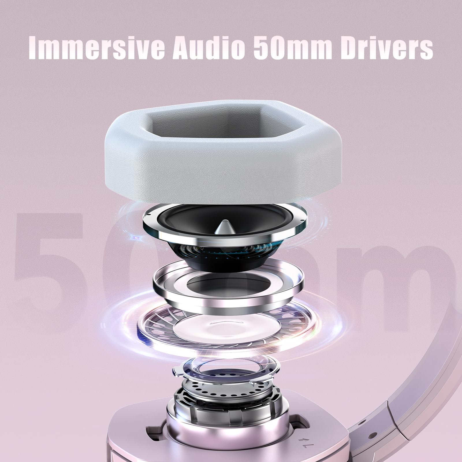 Nubwo G06 Dual Wireless Gaming Headset With Mic For Ps5, Ps4, Pc, Mobile, Switch: 2.4Ghz Wireless + Bluetooth   100 Hr Battery