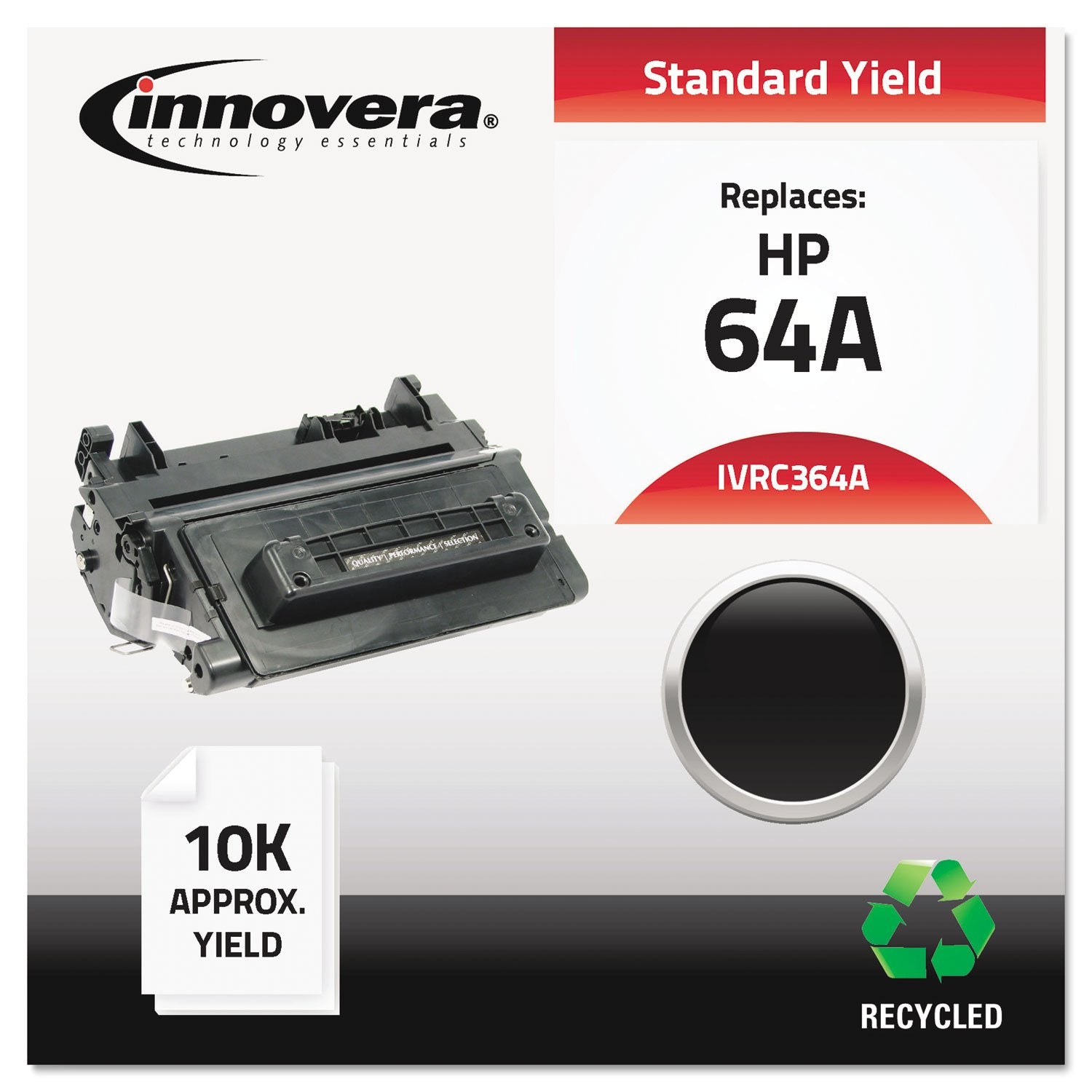 Ivrc364A   Innovera Remanufactured Cc364A 64A Laser Toner