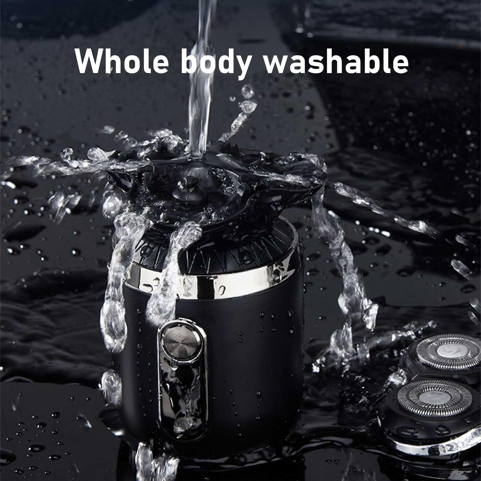 Electric Shavers For Men,Head Shavers For Bald Men Wet And Dry Shaving,Waterproof Rotary Shaver Mens Grooming Kit,Usb Rechargeab