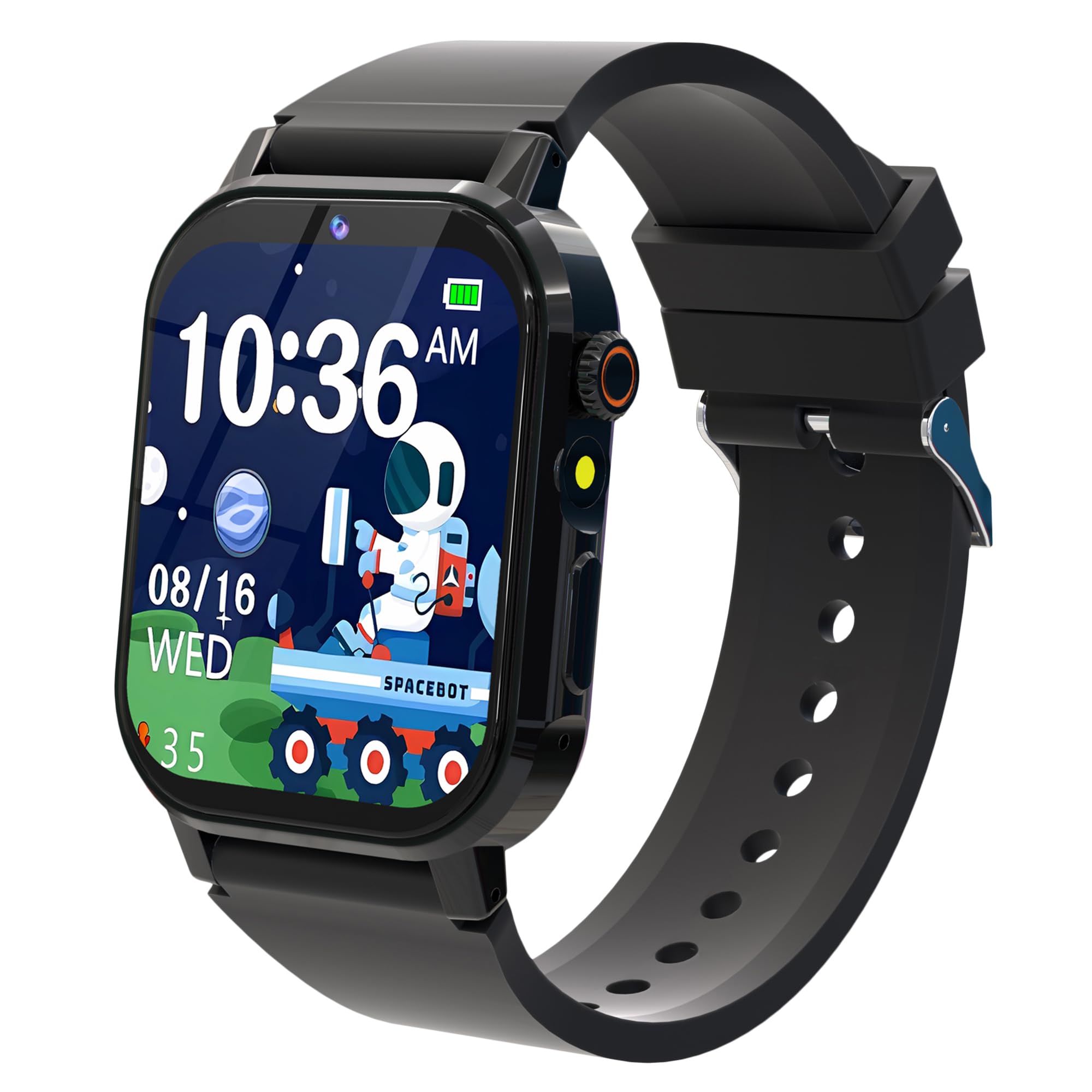 Kids Smart Watch Boys, Kids Game Smart Watch With 32 Games Hd Touch Screen Video Camera Music Player Audiobooks Pedometer Flashl