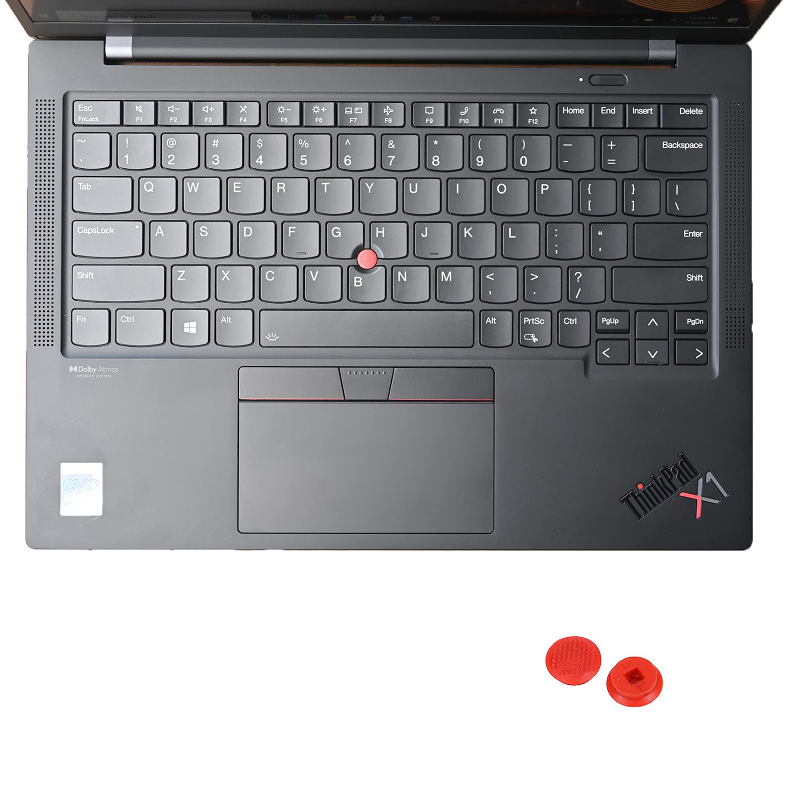 3Pc Thinkpad 3.0 Mm Trackpoint Caps For Thinkpad T14S Gen 4 3 2, Thinkpad X1 Carbon Gen 12 11 10 9 8, X13 & L13 Gen 3 2, L13 & X