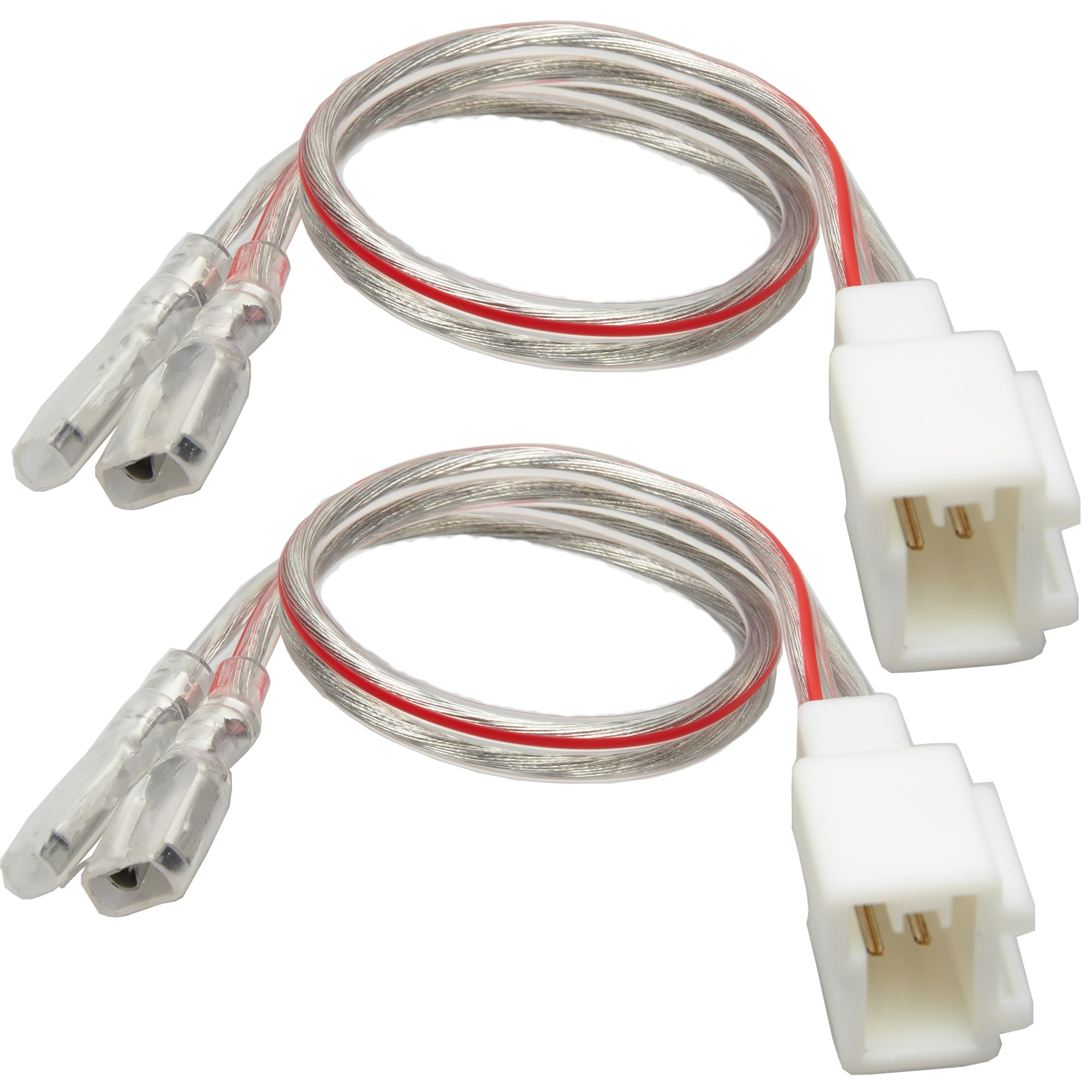 Nulth Front Door Speaker Wiring Harness Adapter Replacement For Hyundai Accent/Azera/Tucson 2005 2021 Dashtweeter Speaker Connec