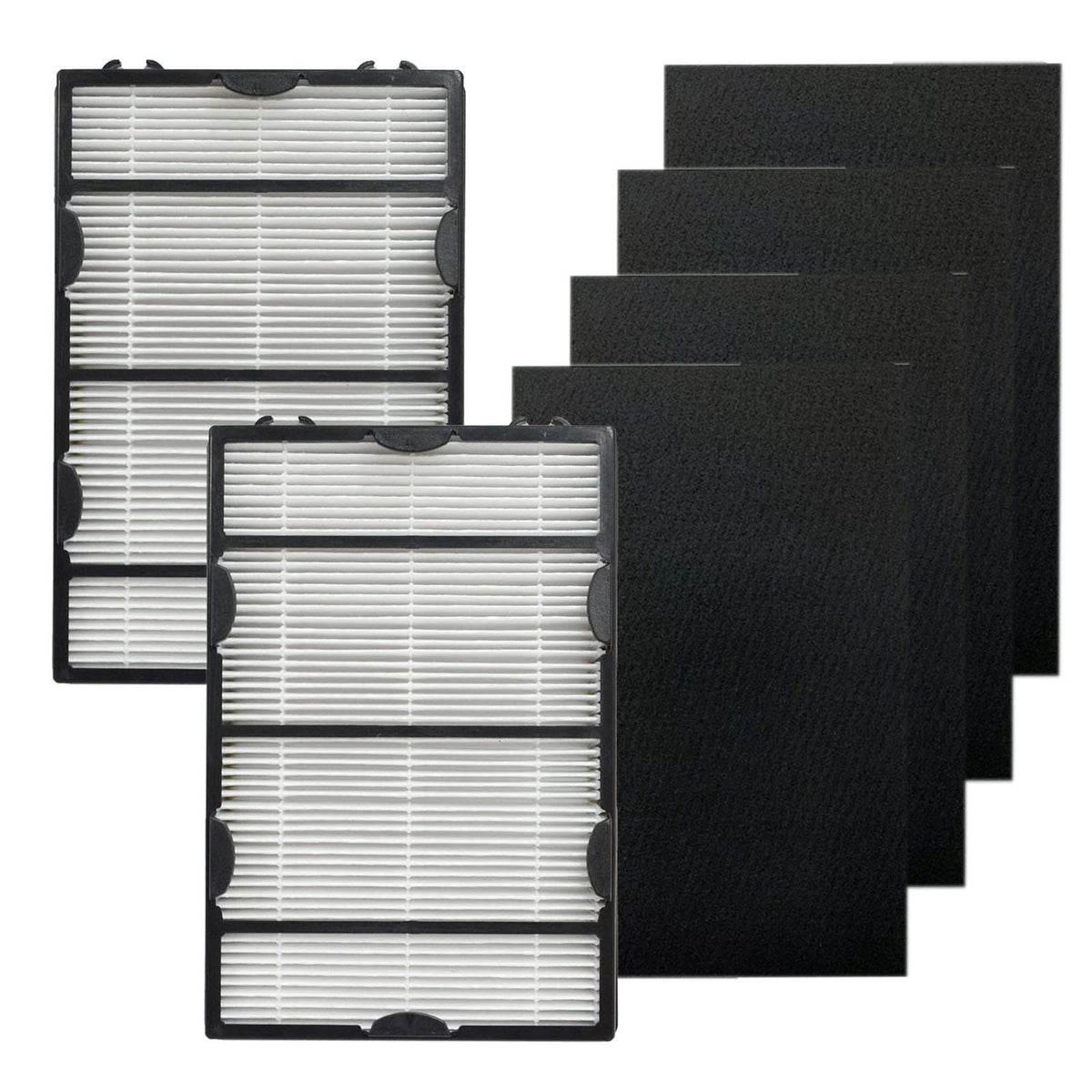 Pureburg Replacement Hepa Filter Set 2+4 Compatible With Holmes Air Purifiers Hpaf60 Hapf600 Hapf60 Hapf600D U2 Hap8650B Hap8650