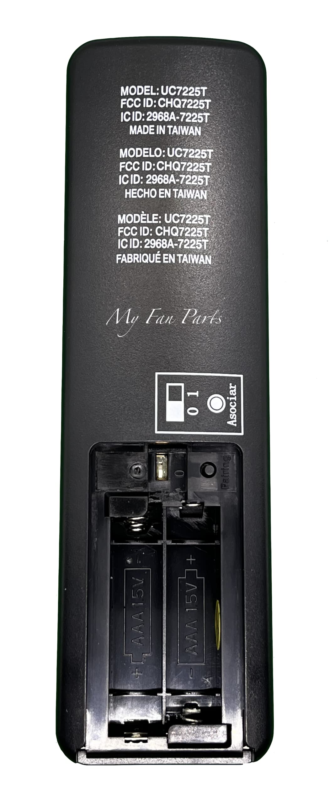 Home Decorators Collection Remote Control Uc7225T (7225) By Mfp