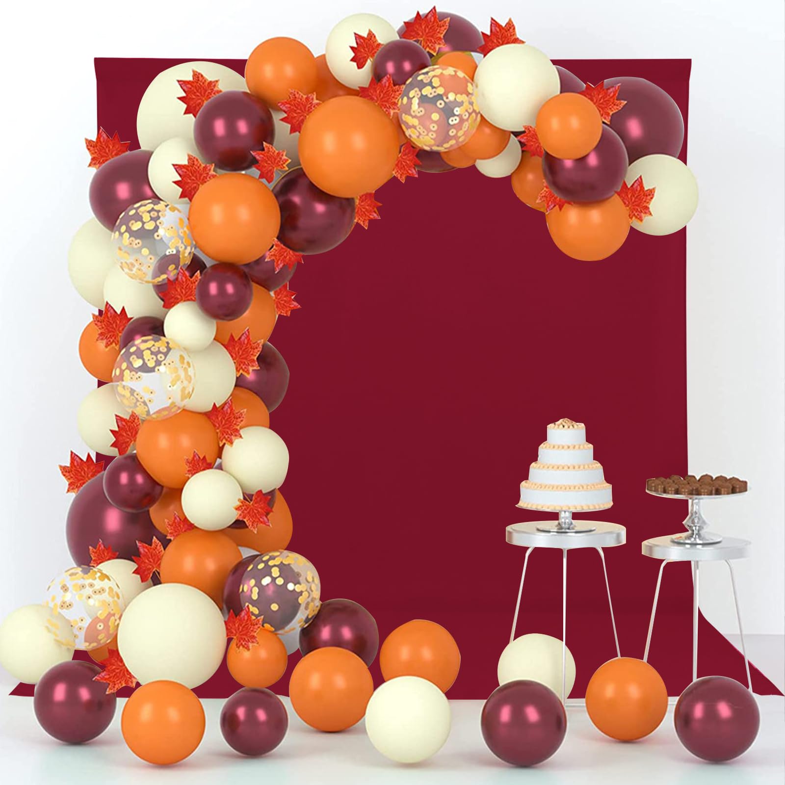 Sugargirl 8Ftx10Ft Red Screen Backdrop Background For Photography, Polyester Photo Backdrop For Photoshoot, Party, Video And Tel