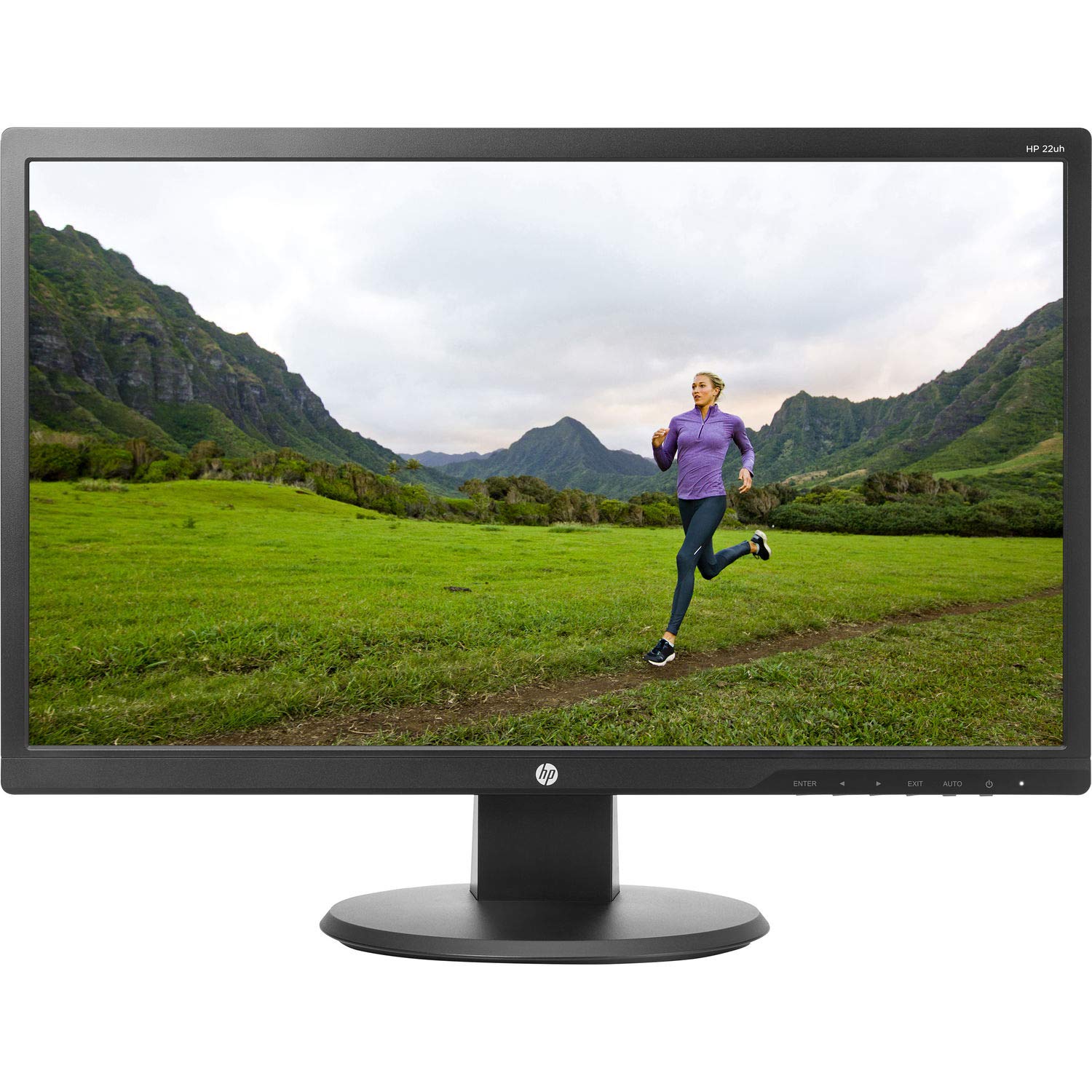 Hp 22Uh 21.5-Inch Led Backlit Lcd Monitor - L3N74Aa#Aba