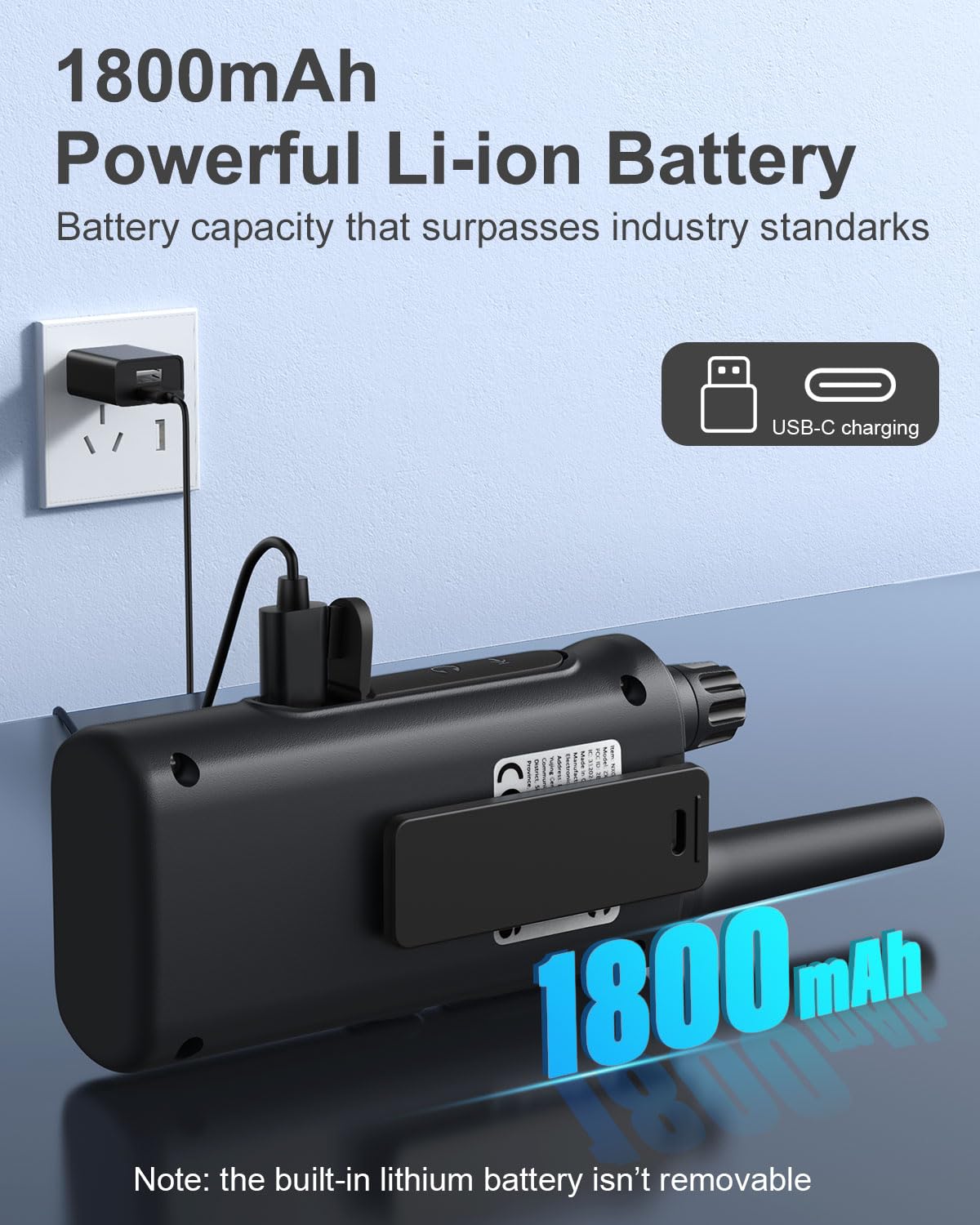 Nxgket Walkie Talkies Long Rang For Adults Noaa Weather Alerts Scan, Rechargeable Walkie Talkies 2 Way Radio 22 Channel 6 Pack W