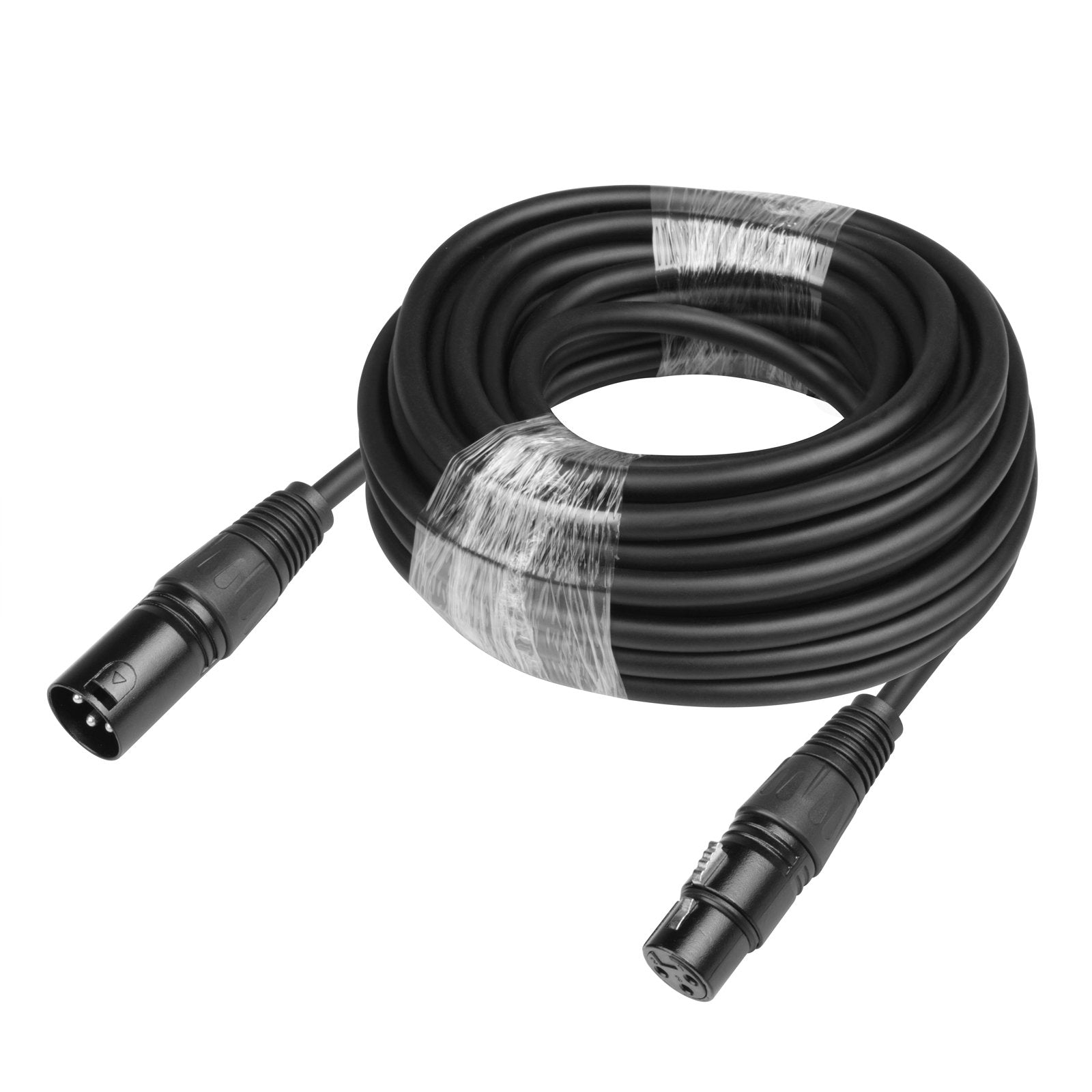 Mountain_Ark 30 Ft 3 Pin Dmx Cable With Male/Female Xlr Connector, Stage Lighting Data Signal Wire