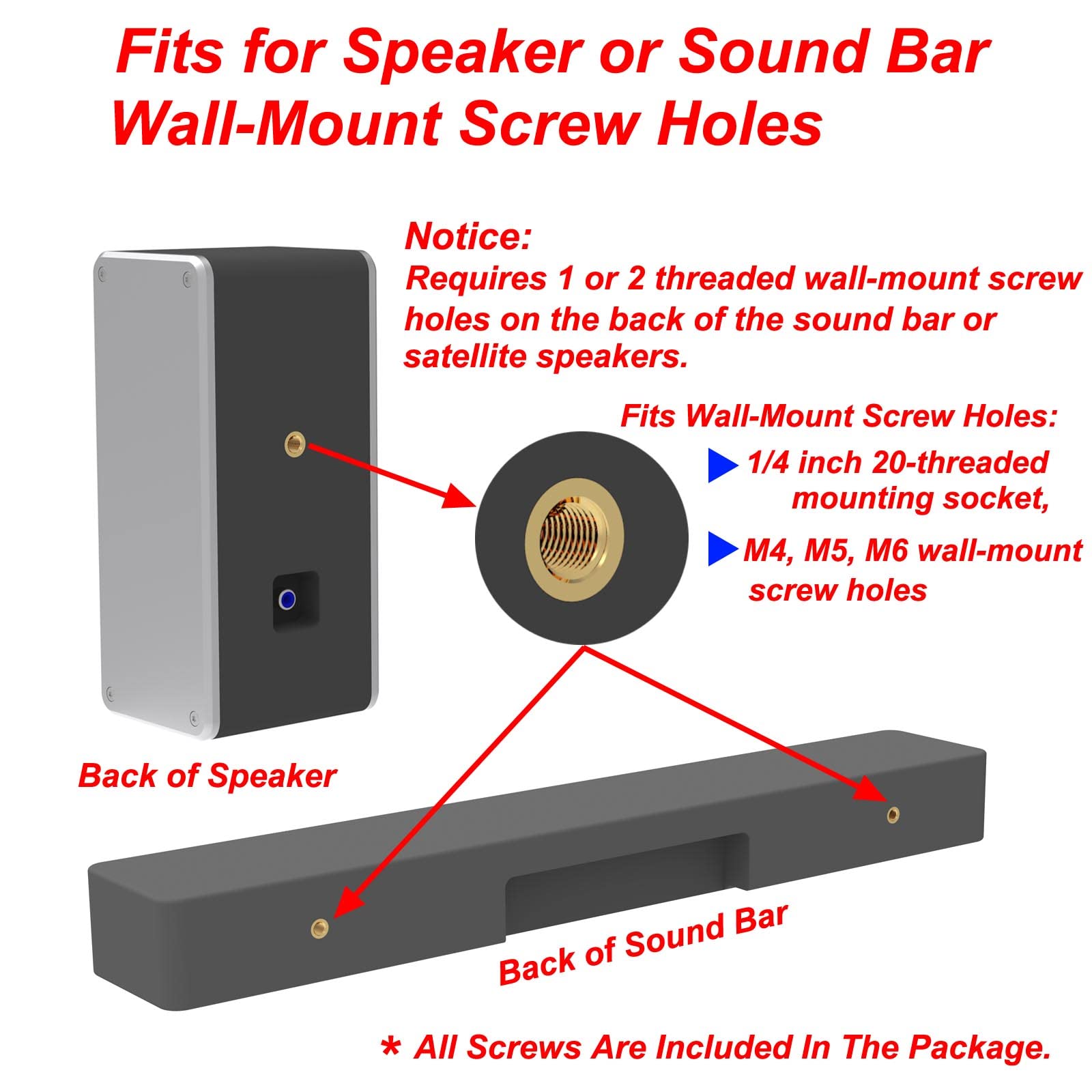 Pbxifge Sound Bar Wall Mount Brackets For Vizio Soundbar Wall Mounted Holders S3820W C0 Sb3851 C0 Sb4051 D5 S5430W C2 Sb3651 E6