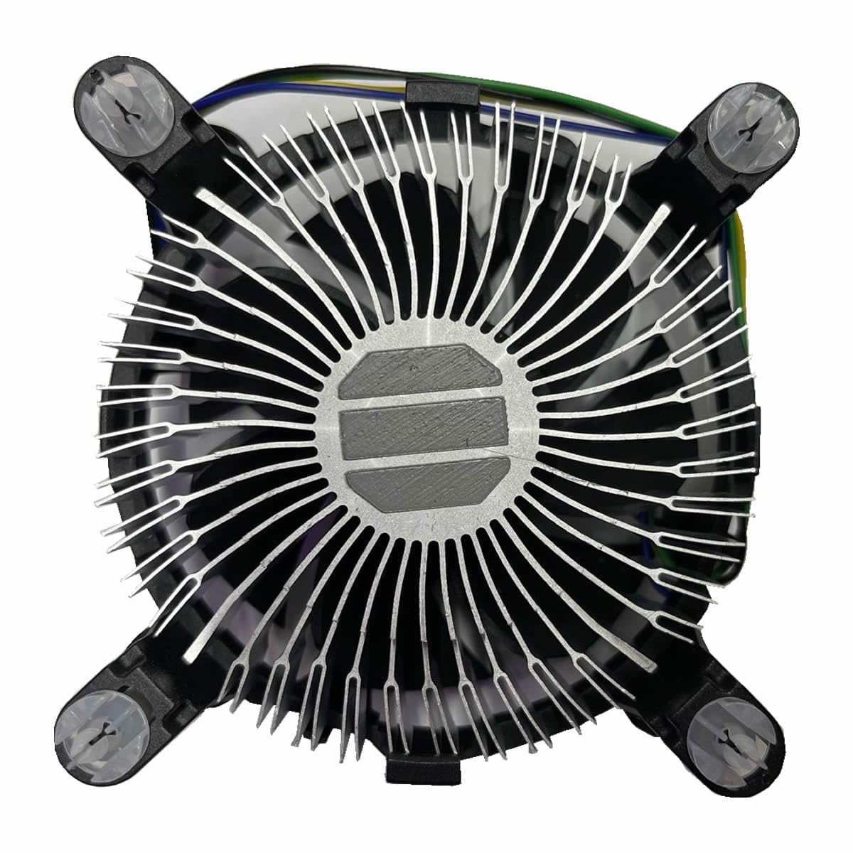 Intel E97379 001 Core I3/I5/I7 Socket 1150/1155/1156 4 Pin Connector Cpu Cooler With Aluminum Heatsink And 3.5 Inch Fan For Desk