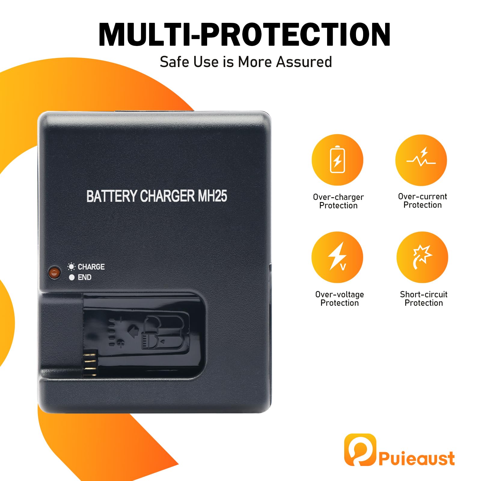 Mh 25 Charger For Nikon En El15 En El15A En El15B Battery For Nikon D500 D600 D610 D750 D780 D800 D800E D810 D810A D850 D7000 D7