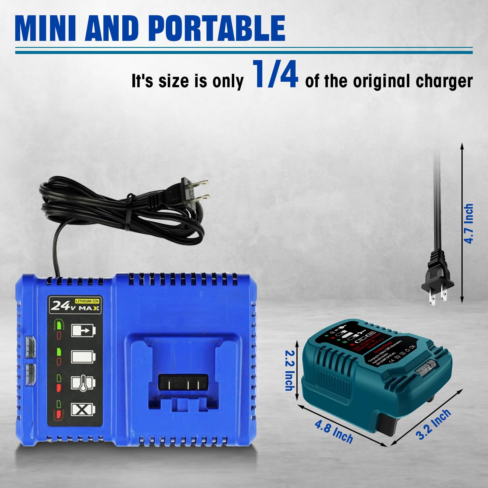 24 Volt Lithium Battery Charger Replacement For Kobalt 24V Max Kb624 03 Kb524 03 Kb424 03 Kb224 03 Kb124 03 0673802 1051230 Lith