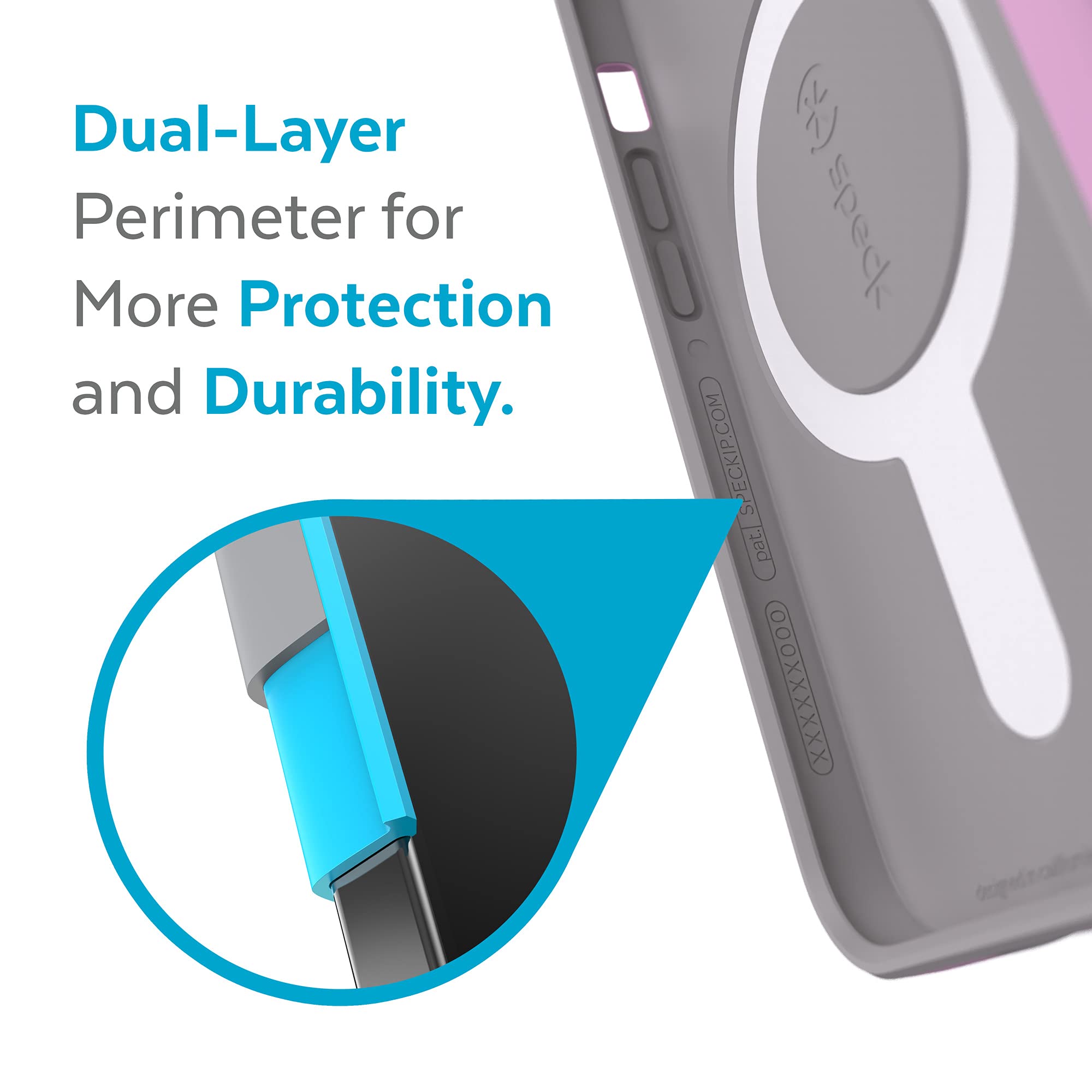 Speck Iphone 13 Case - Drop Protection & Scratch Resistant, Built For Magsafe For Iphone 13 Cases - Dual Layer Case, Slim Design