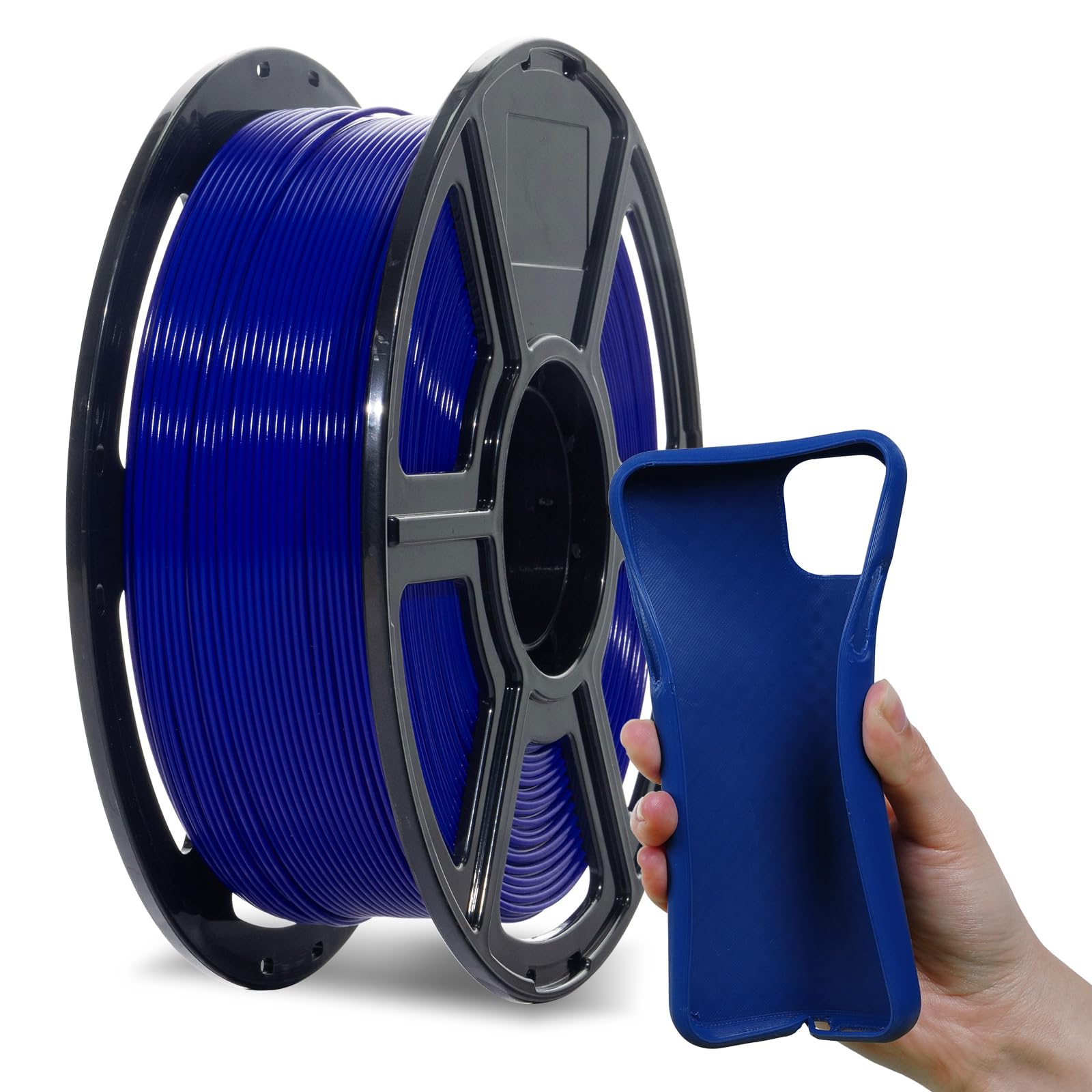 Flashforge 3D Printer Filament 1.75mm, 3D Printer Filaments 1kg Spool-Dimensional Accuracy +/- 0.02mm, Environmental Friendlines
