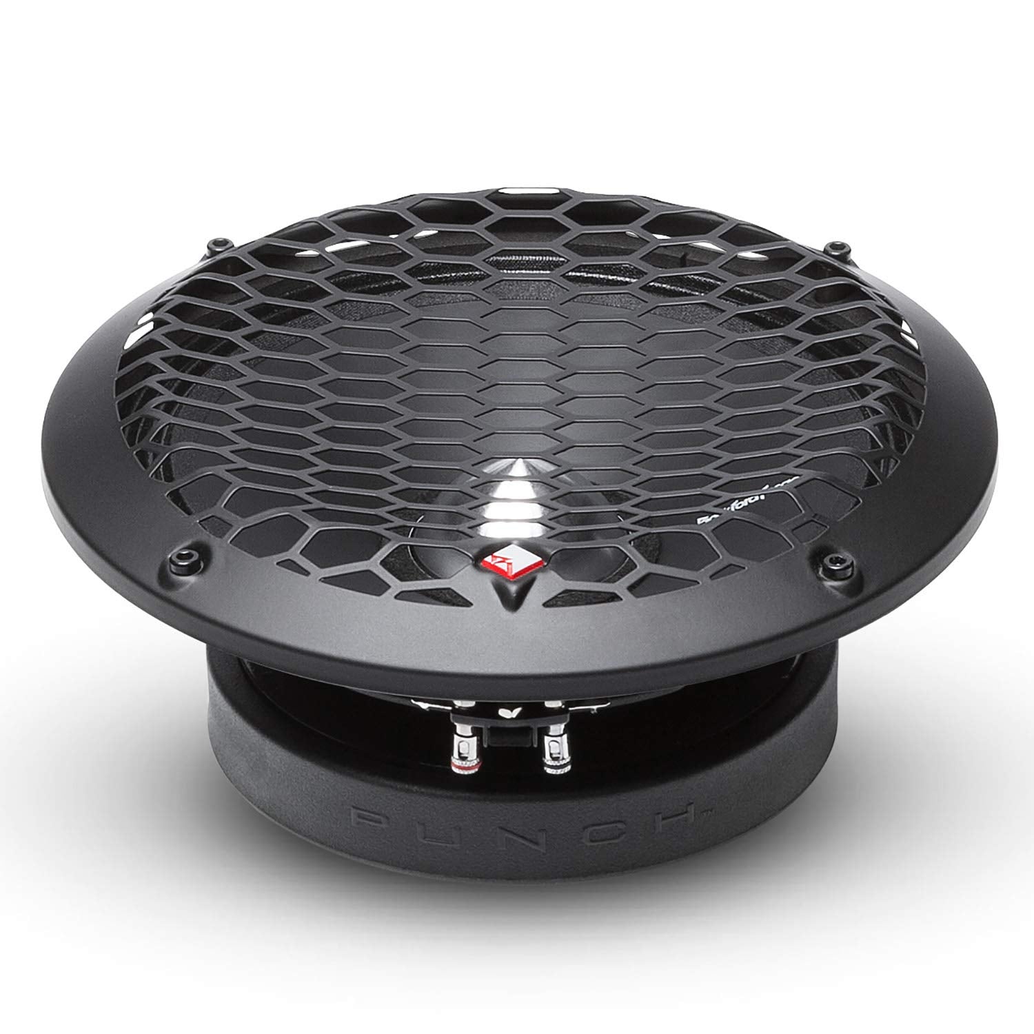 Rockford Fosgate Pps4 8 Punch Pro Single 8' 4 Ohm Single Component Midrange Speaker 125 Watts Rms / 250 Watts Peak   Black