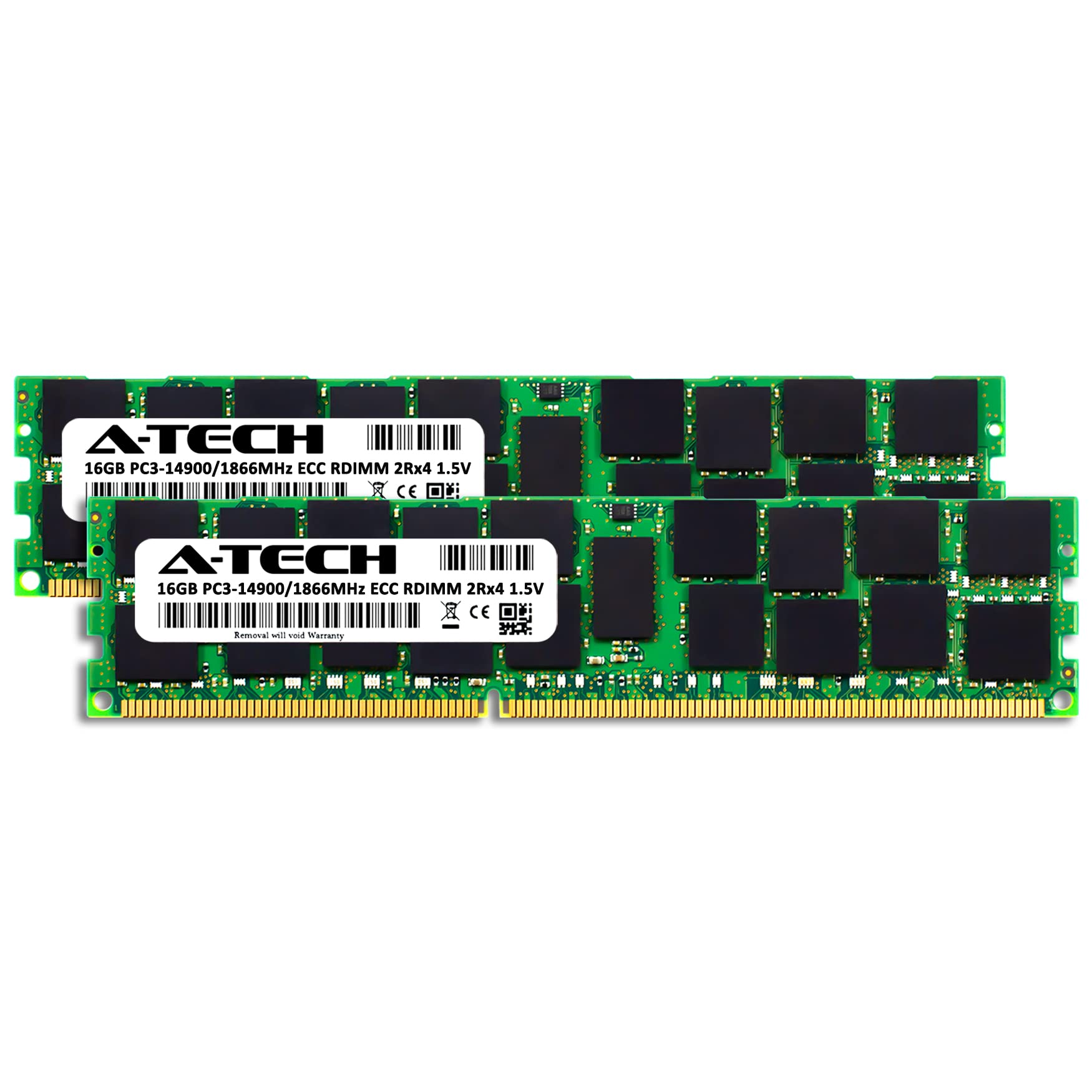 A Tech 32Gb Kit (2X16Gb) Ram For Apple Mac Pro Late 2013 | Ddr3 1866Mhz Pc3 14900R Ecc Rdimm 2Rx4 1.5V 240 Pin Registered Dimm M