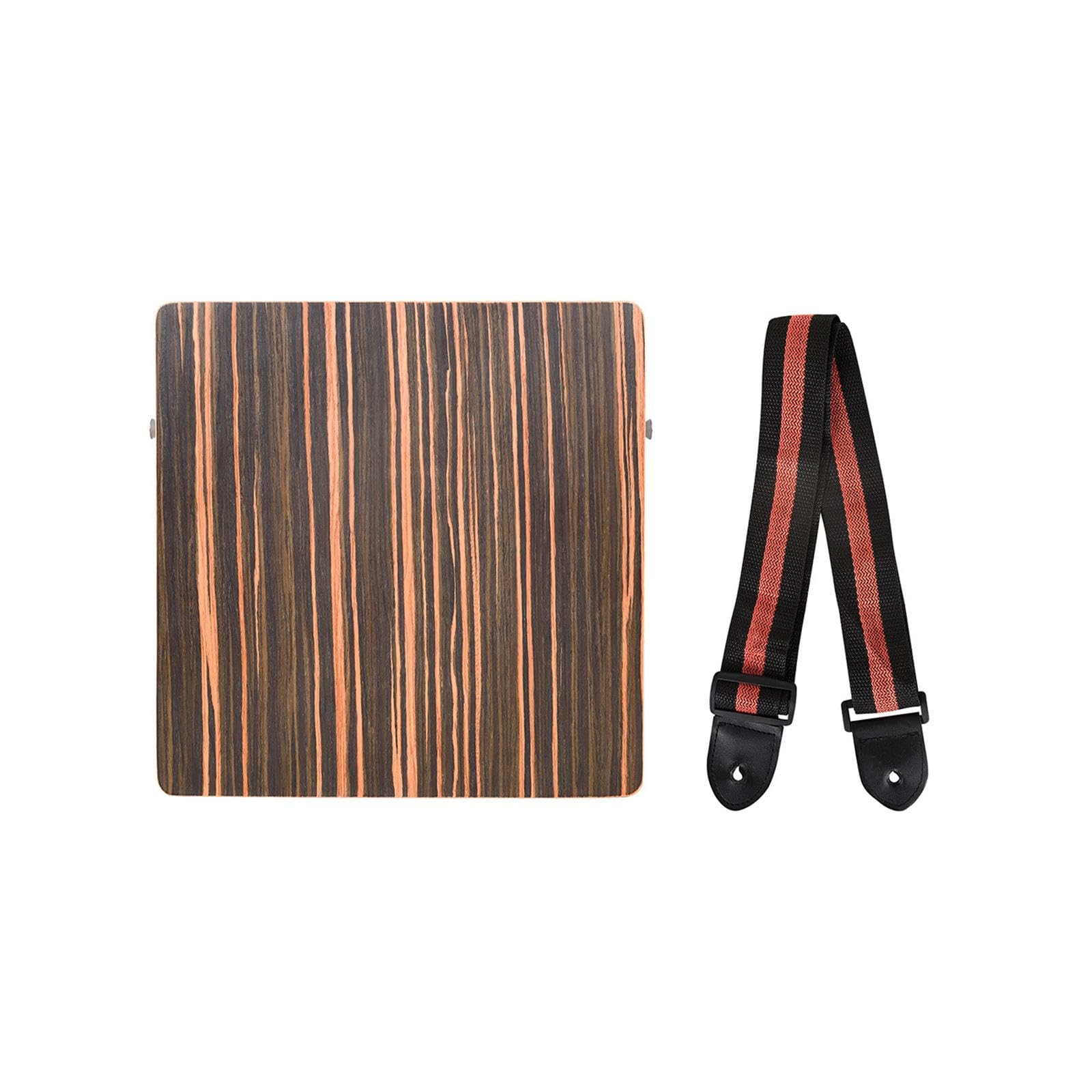 CALANDIS Portable Cajon Drum Percussion Musical Instrument Wood with Adjustable Strap without bag | Cajons | Folk & World Drums 