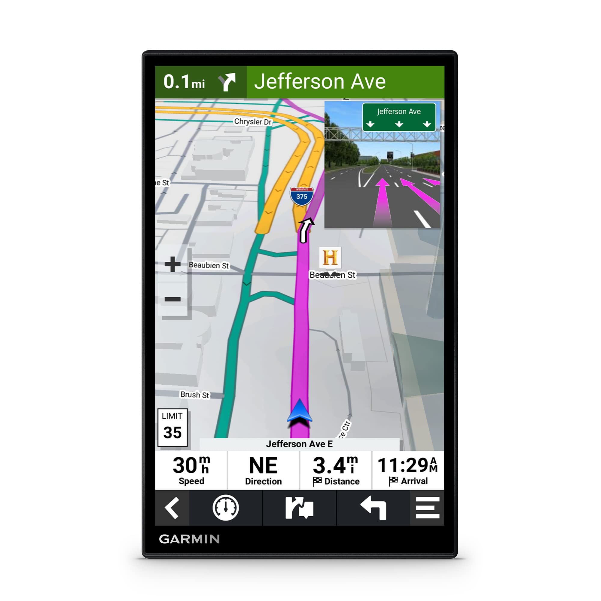 Garmin Drivesmart 86, 8 Inch Car Gps Navigator With Bright, Crisp High Resolution Maps And Garmin Voice Assist