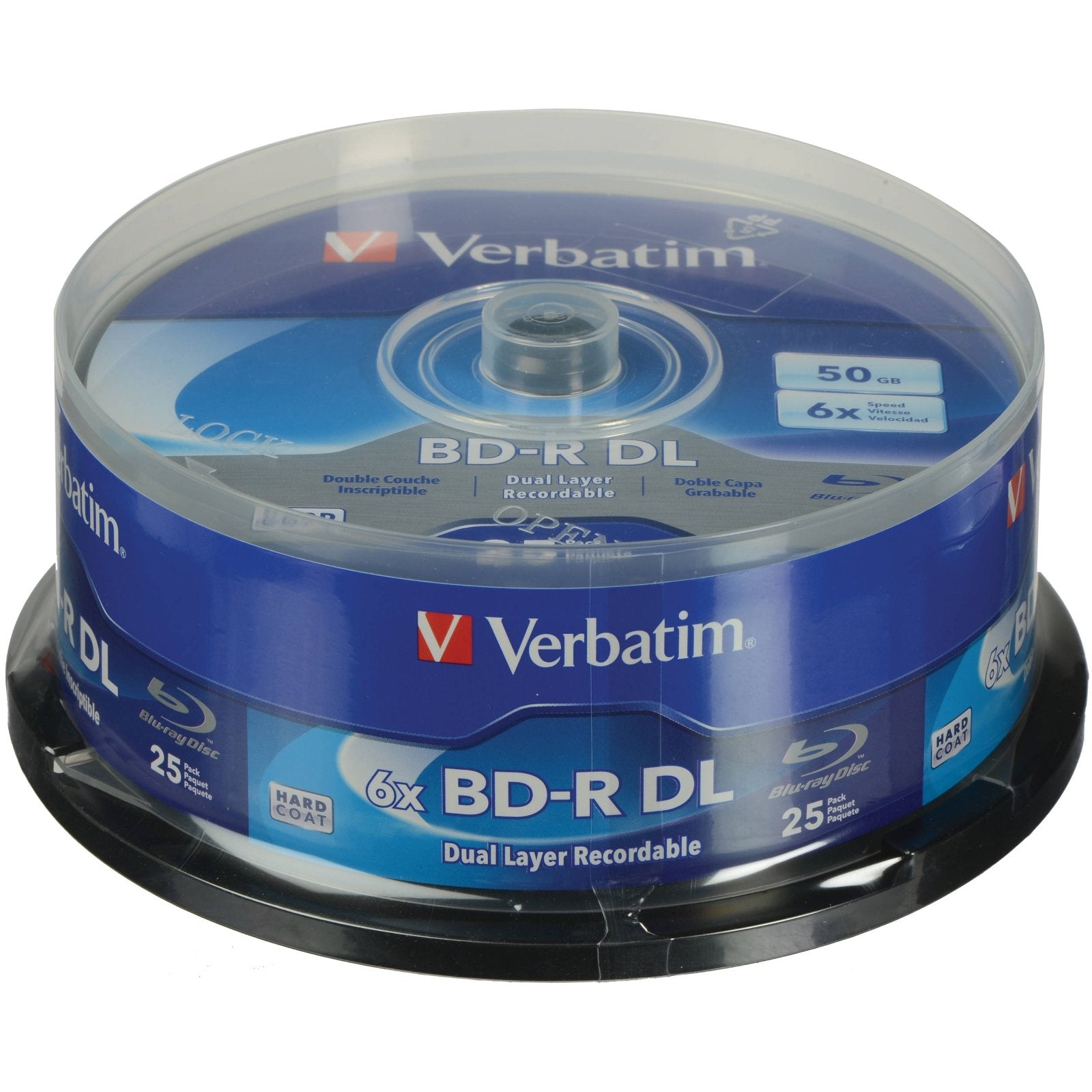 Verbatim 98356 Bd R Dl 50Gb 6X 25Pk Spindle