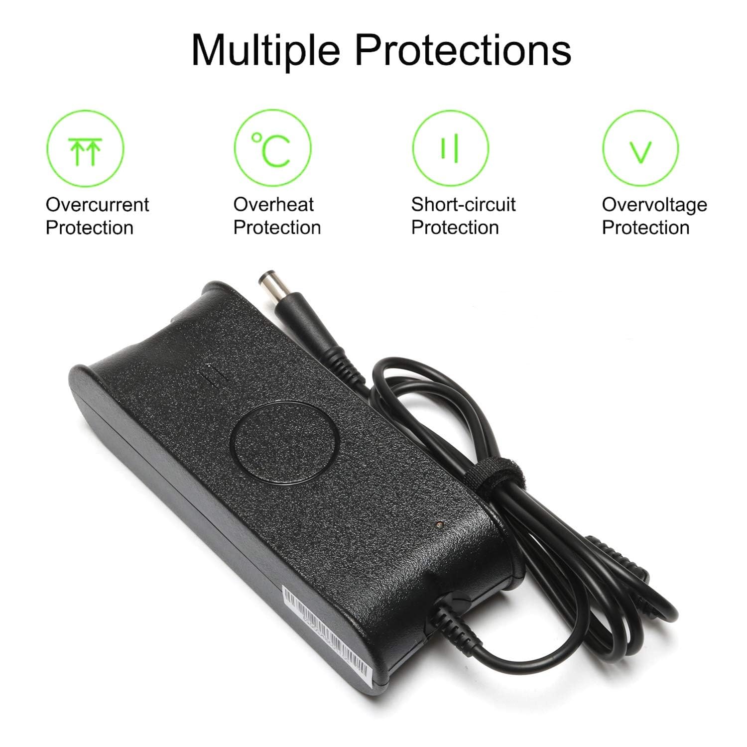 90W Laptop Charger For Dell Latitude 5540 5480 5580 7390 7420 7480 E6220 E6230 E6320 E6330 E6400 E6410 E6420 E6430 E6440 E6500 E6510 E6520 E6530 E6540 E7240 E7250 E7440 E7450 Laptop Power Cord