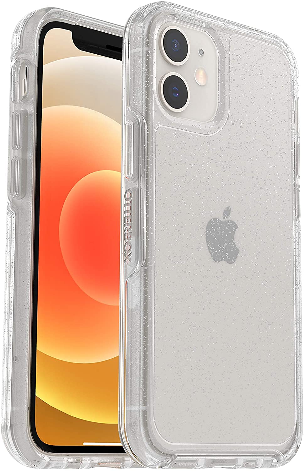Otterbox Symmetry Clear Series Case For Iphone 12 Mini   Stardust (Silver Flake/Clear)