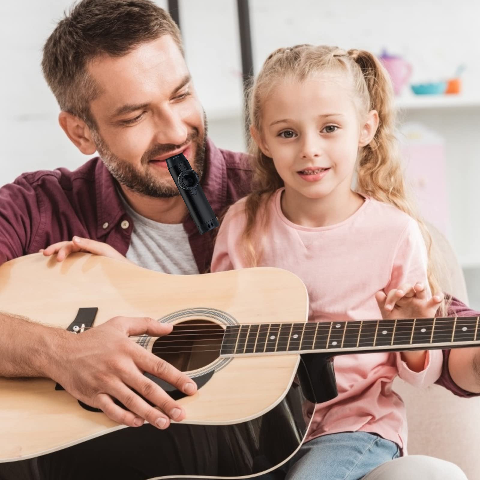 Kazoos With 5 Extra Membranes, Metal Kazoo With Adjustable Tone For Guitar, Ukulele, Violin, Piano, Keyboard, Easy To Learn Musi